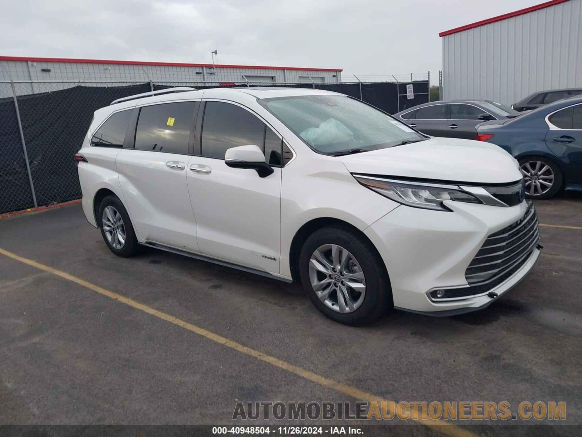 5TDZRKEC1MS032454 TOYOTA SIENNA 2021