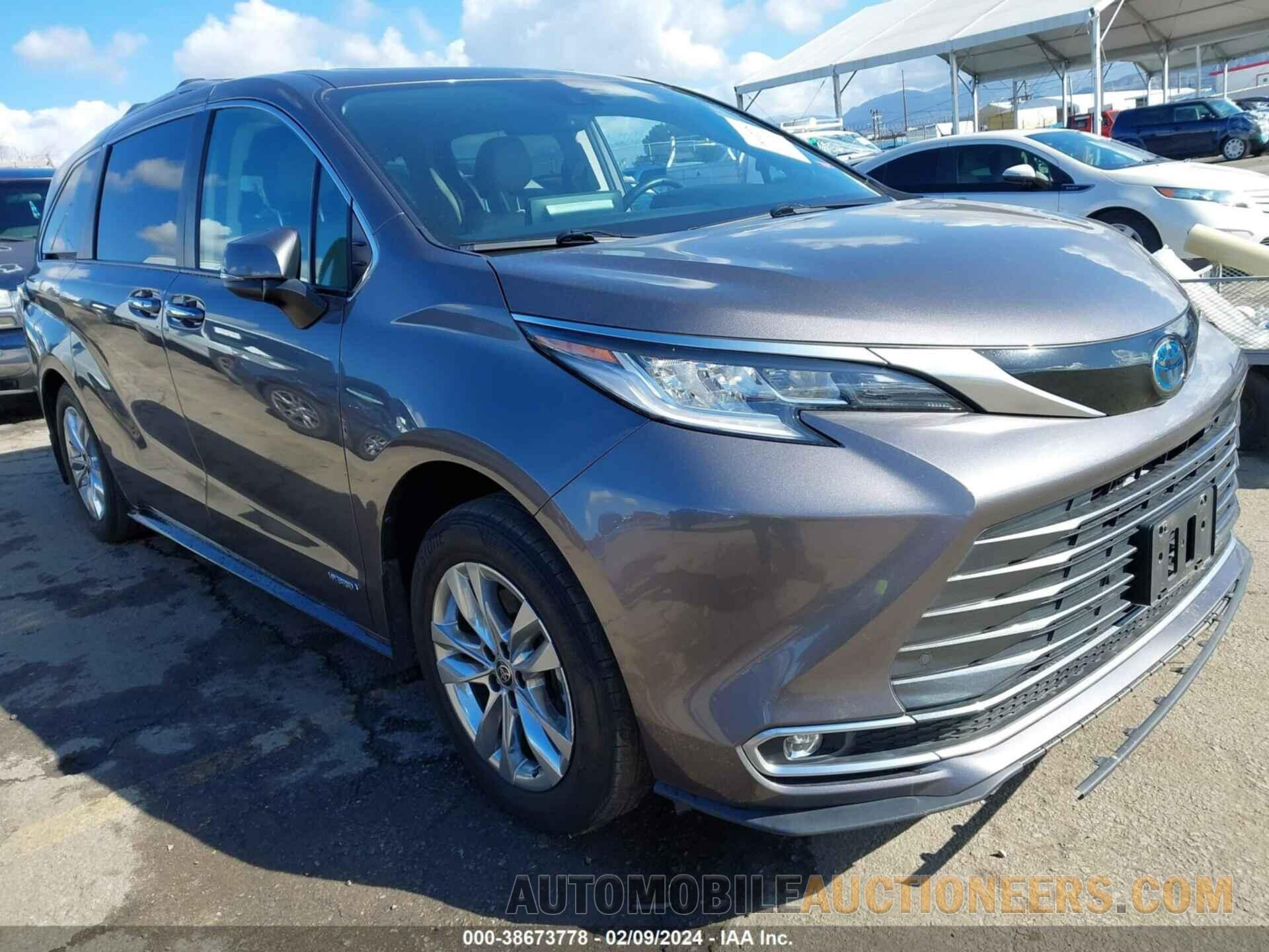 5TDZRKEC2MS042801 TOYOTA SIENNA 2021