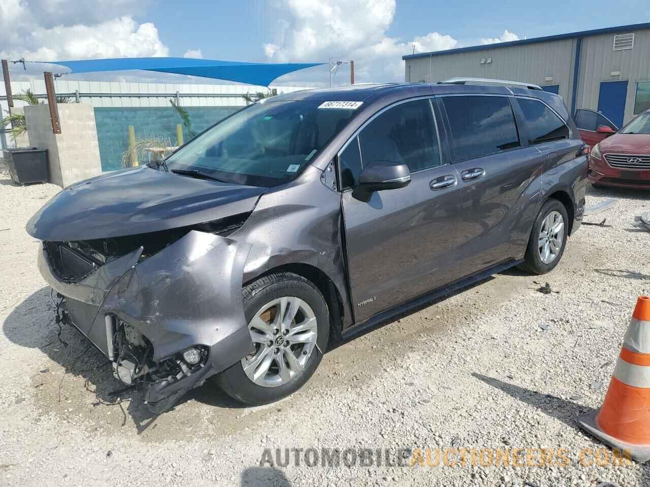 5TDZRKEC2MS064202 TOYOTA SIENNA 2021