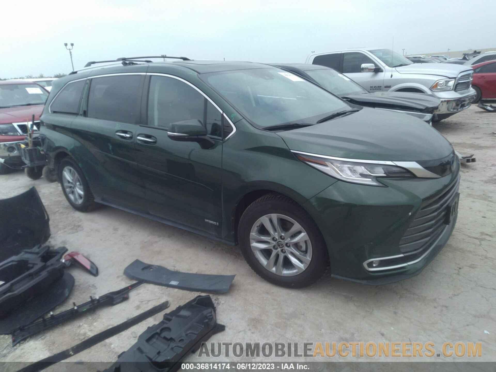 5TDZRKEC4MS034862 TOYOTA SIENNA 2021