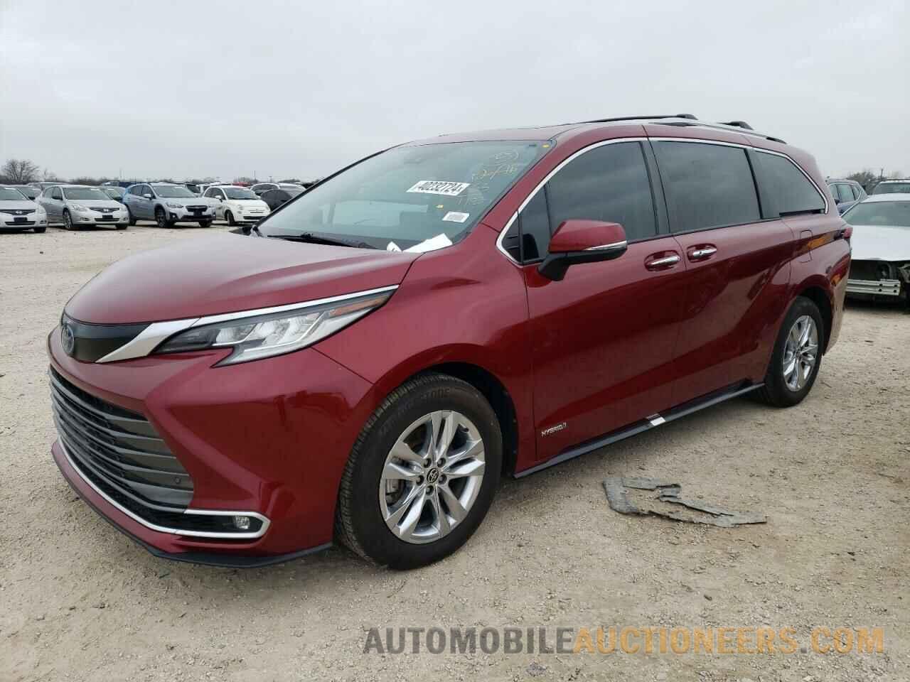 5TDZRKEC6MS016332 TOYOTA SIENNA 2021