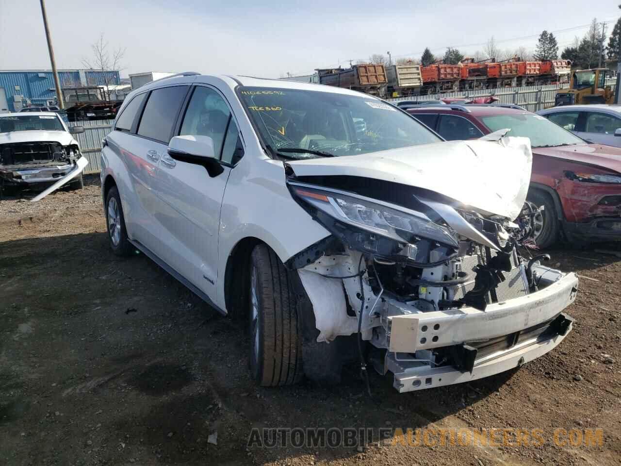 5TDZRKEC6MS017528 TOYOTA SIENNA 2021