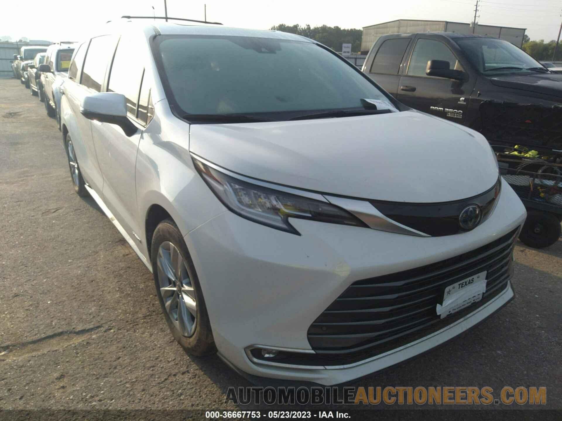 5TDZRKEC6MS021630 TOYOTA SIENNA 2021