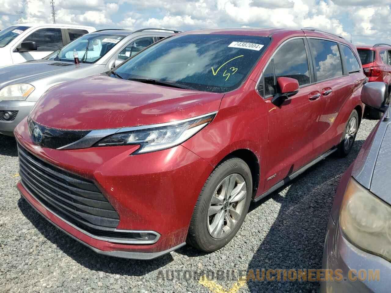 5TDZRKEC6MS033308 TOYOTA SIENNA 2021