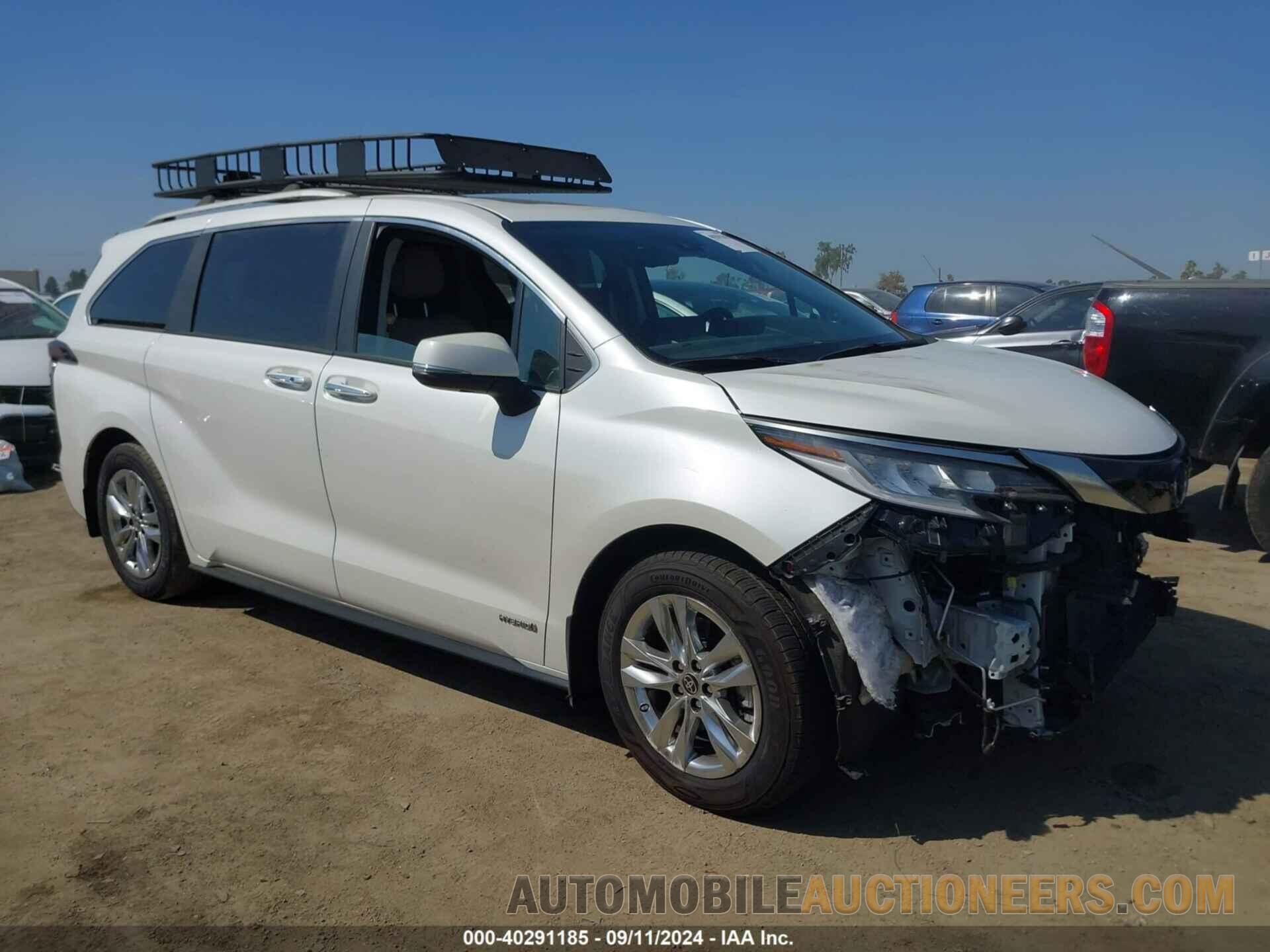 5TDZRKEC6MS041652 TOYOTA SIENNA 2021