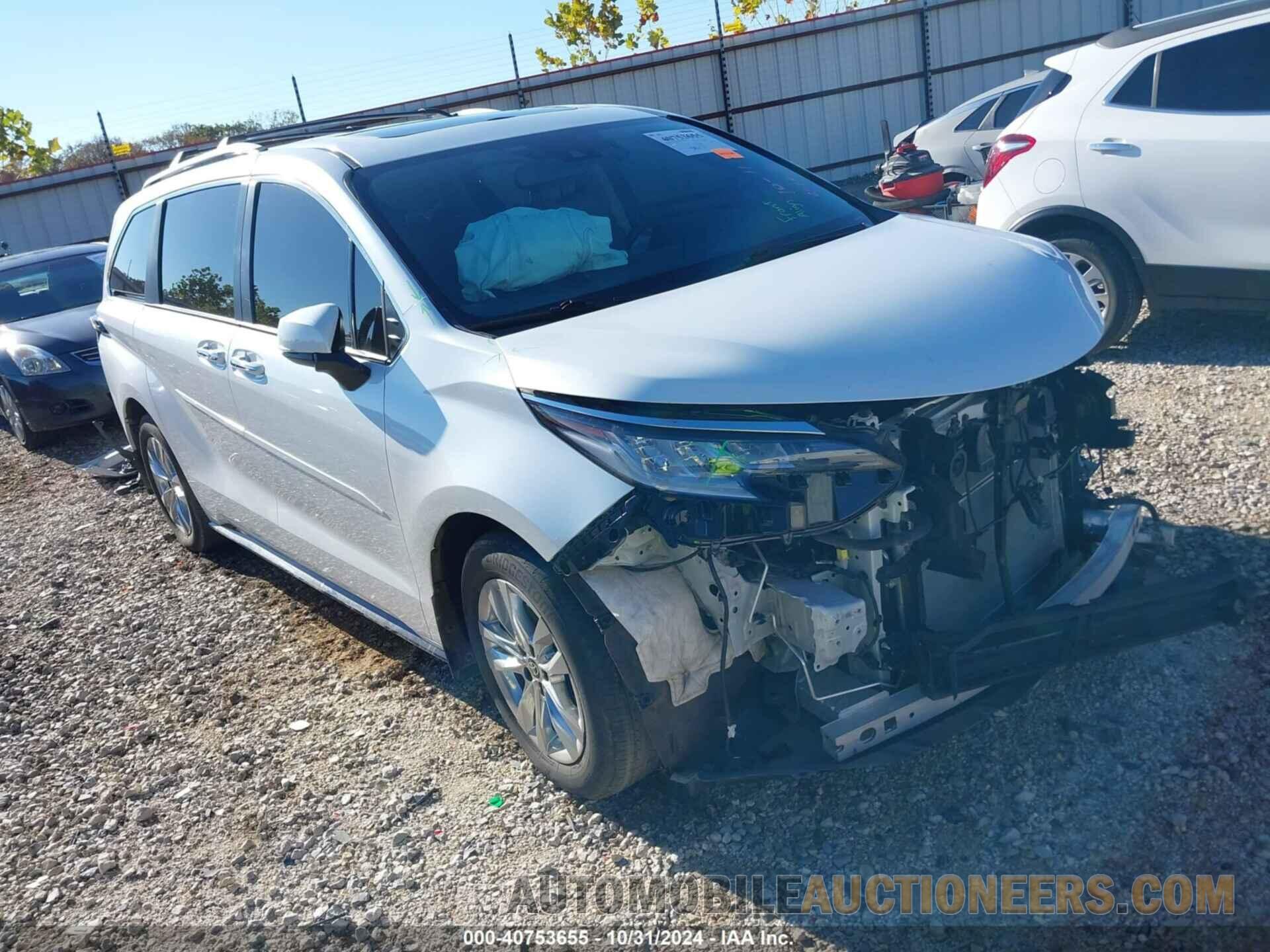 5TDZRKEC6NS104153 TOYOTA SIENNA 2022