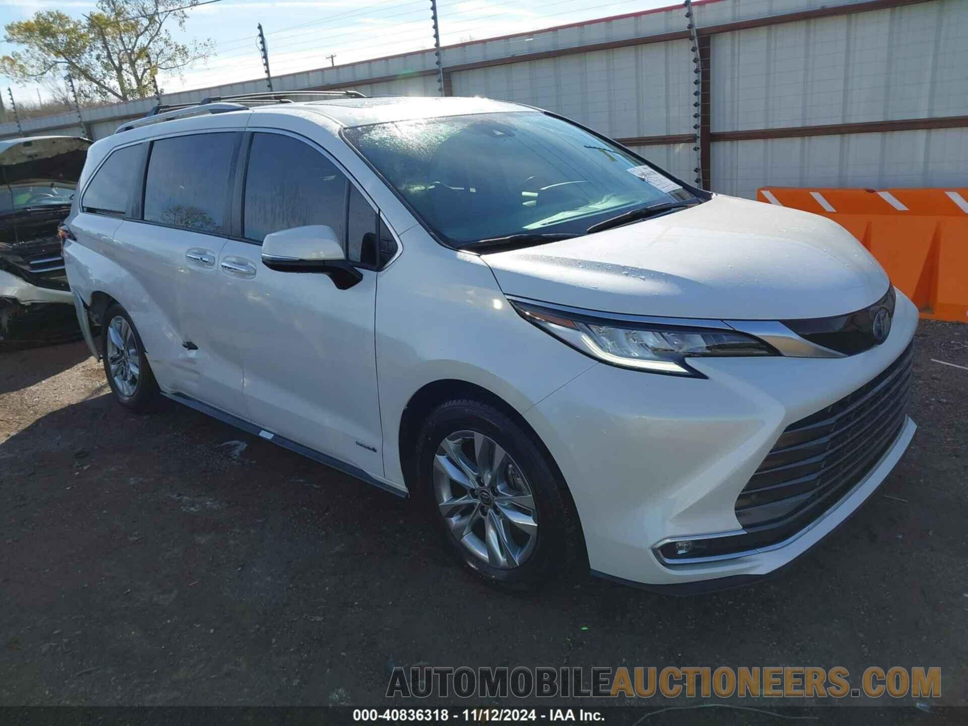 5TDZRKEC7MS038159 TOYOTA SIENNA 2021