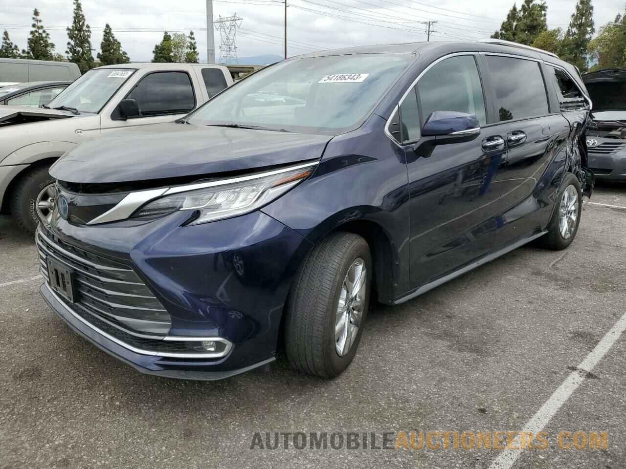 5TDZRKEC7NS122127 TOYOTA SIENNA 2022