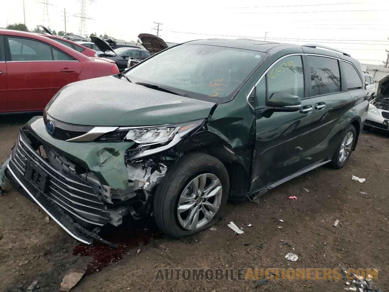 5TDZRKEC8MS027364 TOYOTA SIENNA 2021