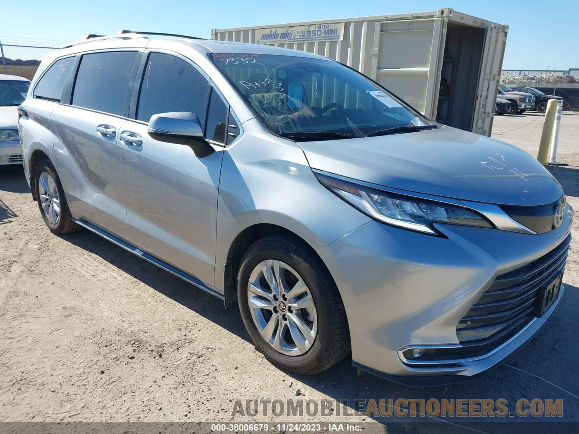 5TDZRKEC8NS111346 TOYOTA SIENNA 2022