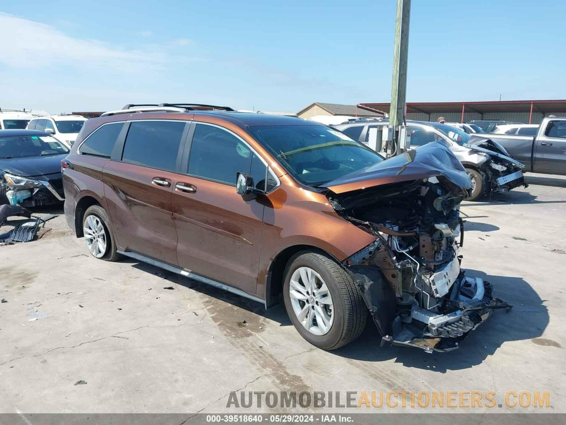 5TDZRKEC8PS167242 TOYOTA SIENNA 2023