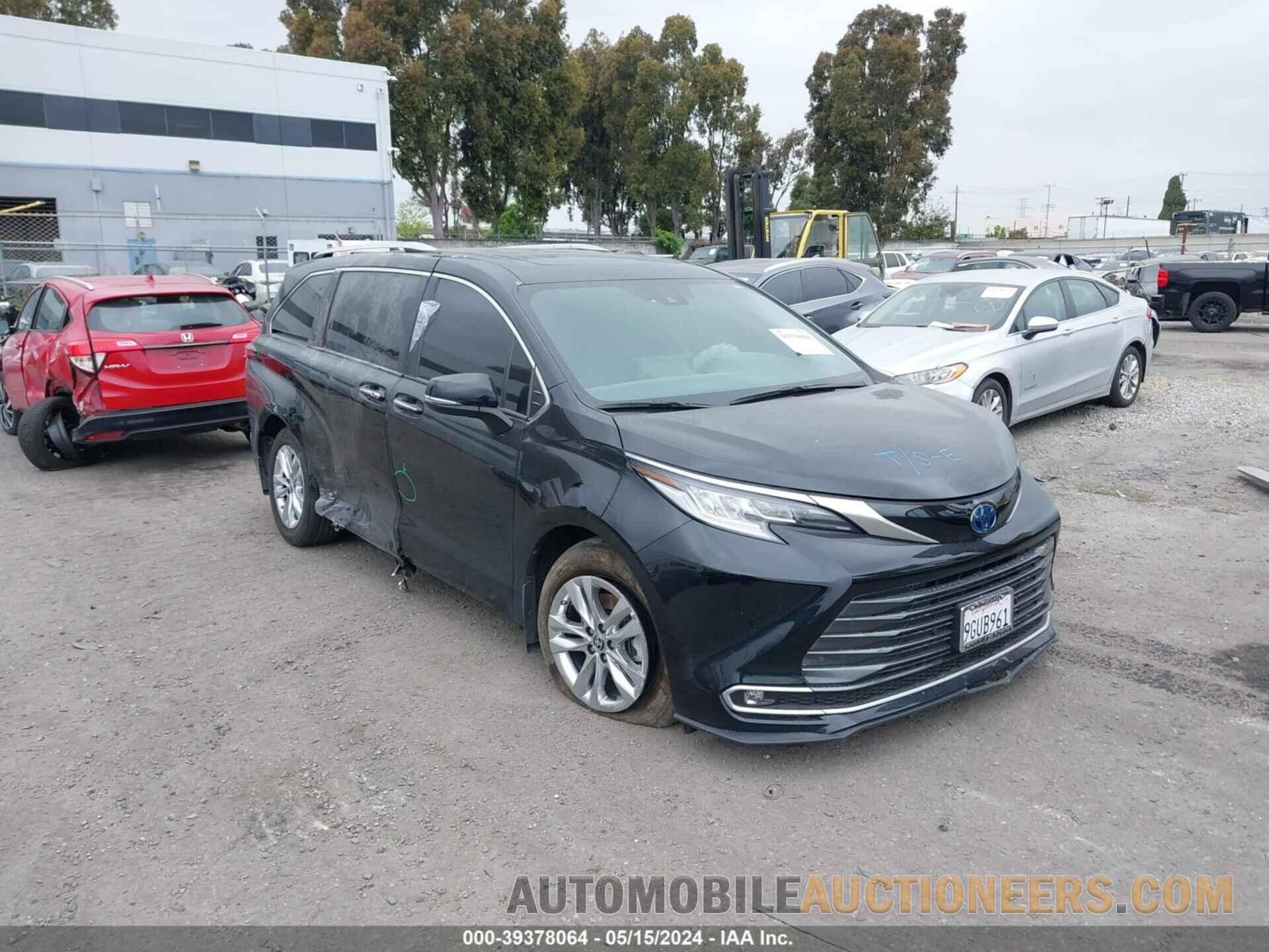 5TDZRKEC9PS169548 TOYOTA SIENNA 2023