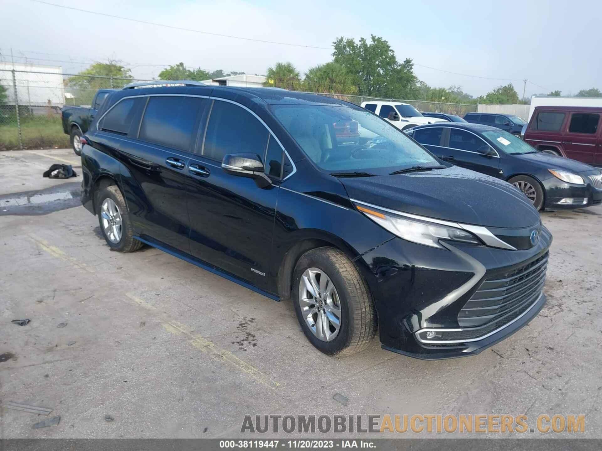 5TDZRKECXMS041377 TOYOTA SIENNA 2021