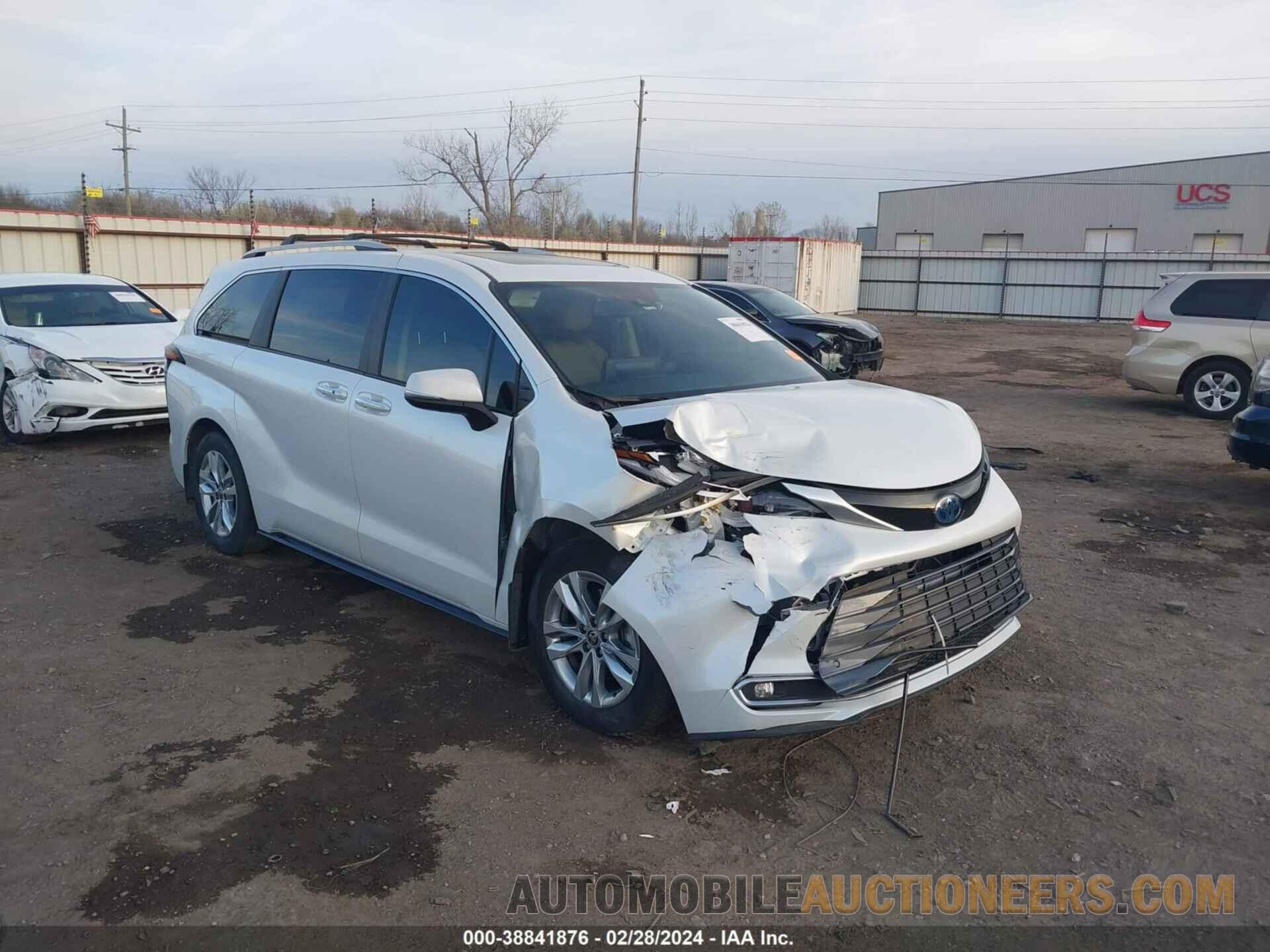 5TDZRKECXNS119724 TOYOTA SIENNA 2022