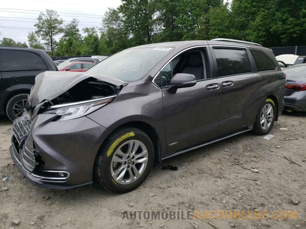 5TDZSKFC5MS006149 TOYOTA SIENNA 2021