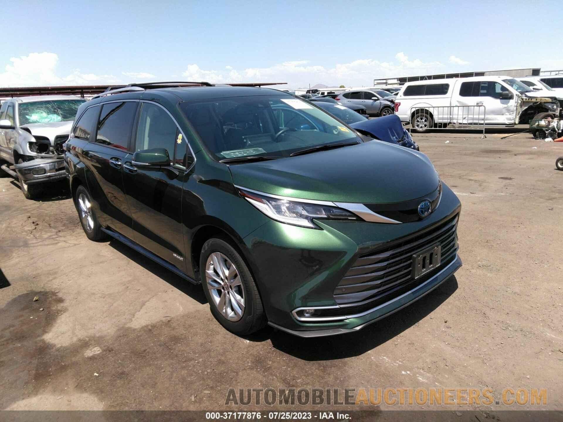 5TDZSKFC5MS032878 TOYOTA SIENNA 2021