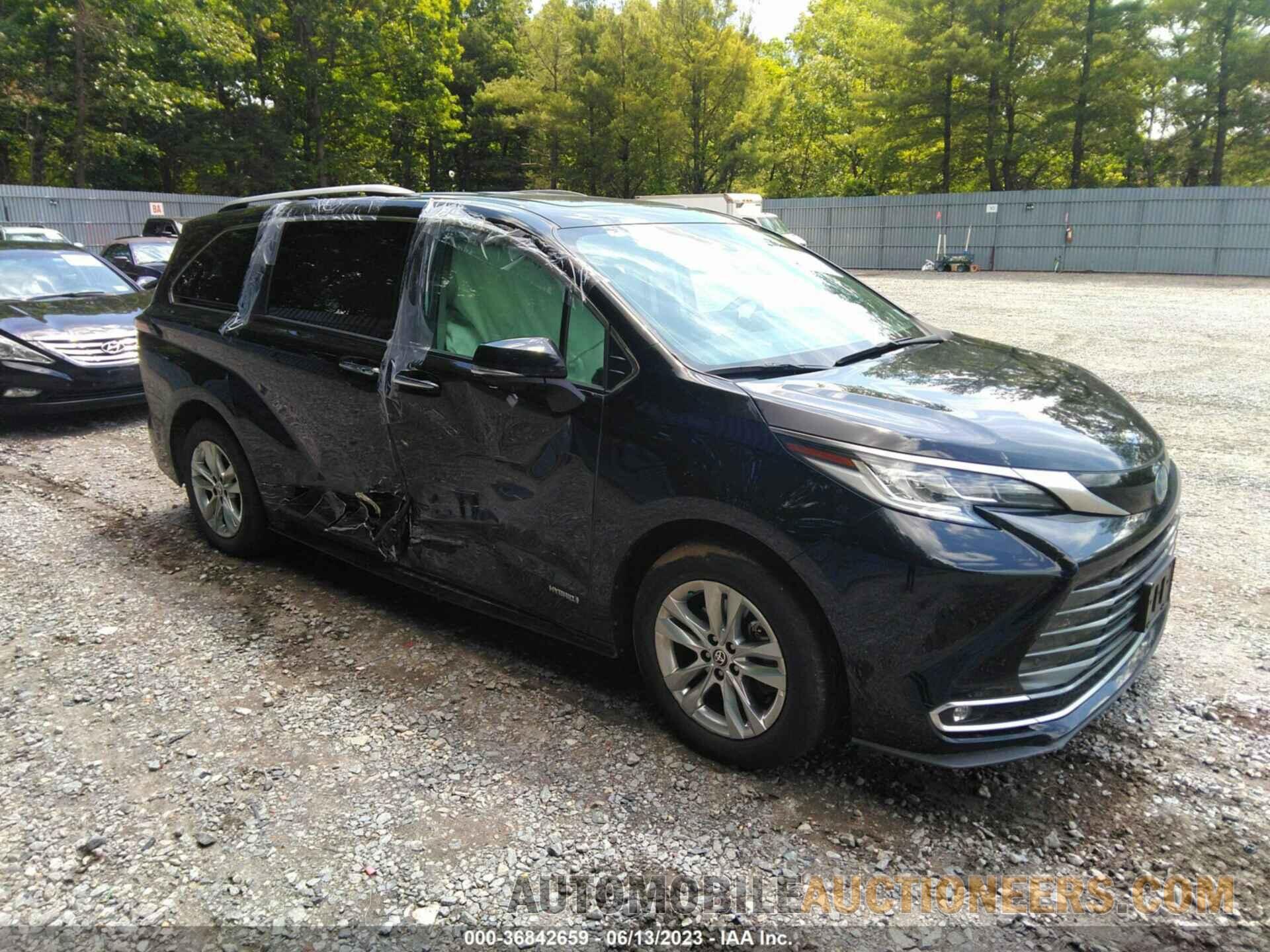 5TDZSKFC8MS006128 TOYOTA SIENNA 2021