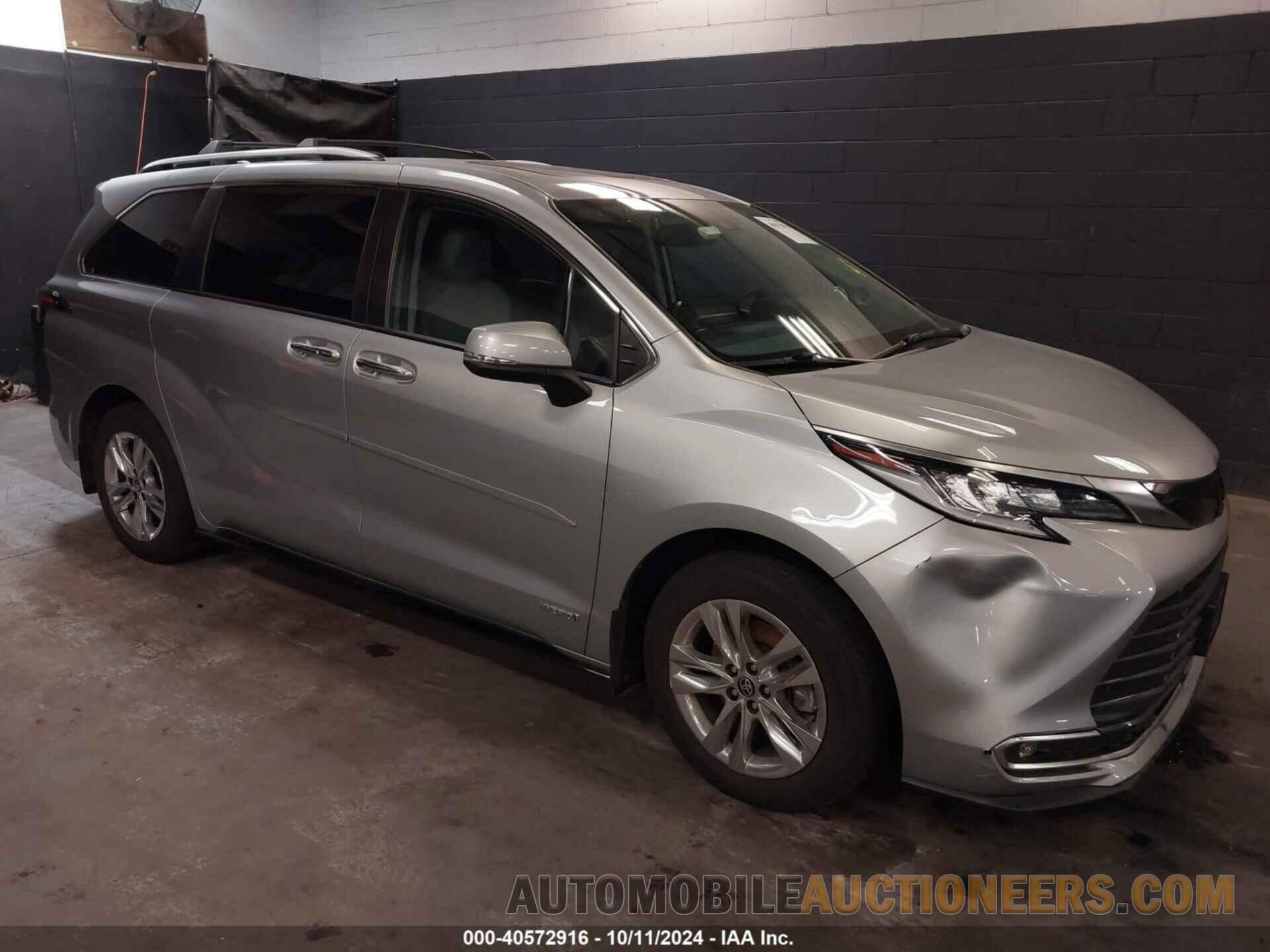 5TDZSKFC8MS022863 TOYOTA SIENNA 2021