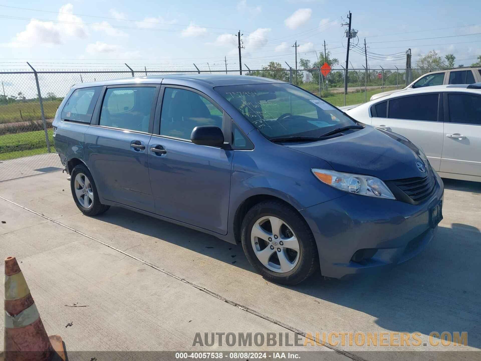 5TDZZ3DC0HS796163 TOYOTA SIENNA 2017