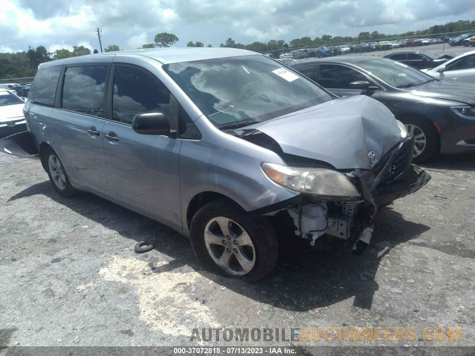 5TDZZ3DC1HS772292 TOYOTA SIENNA 2017