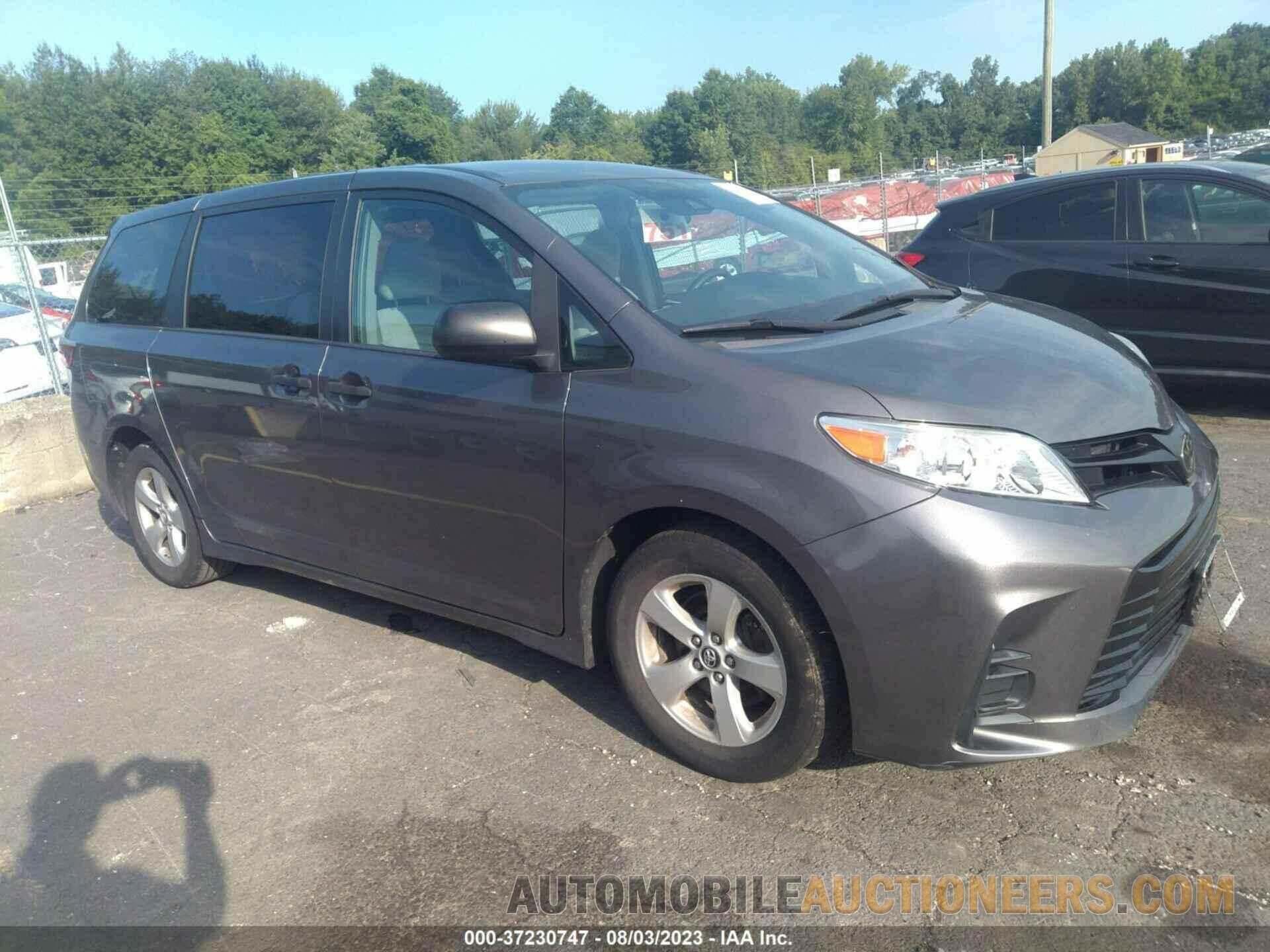 5TDZZ3DC1JS900987 TOYOTA SIENNA 2018