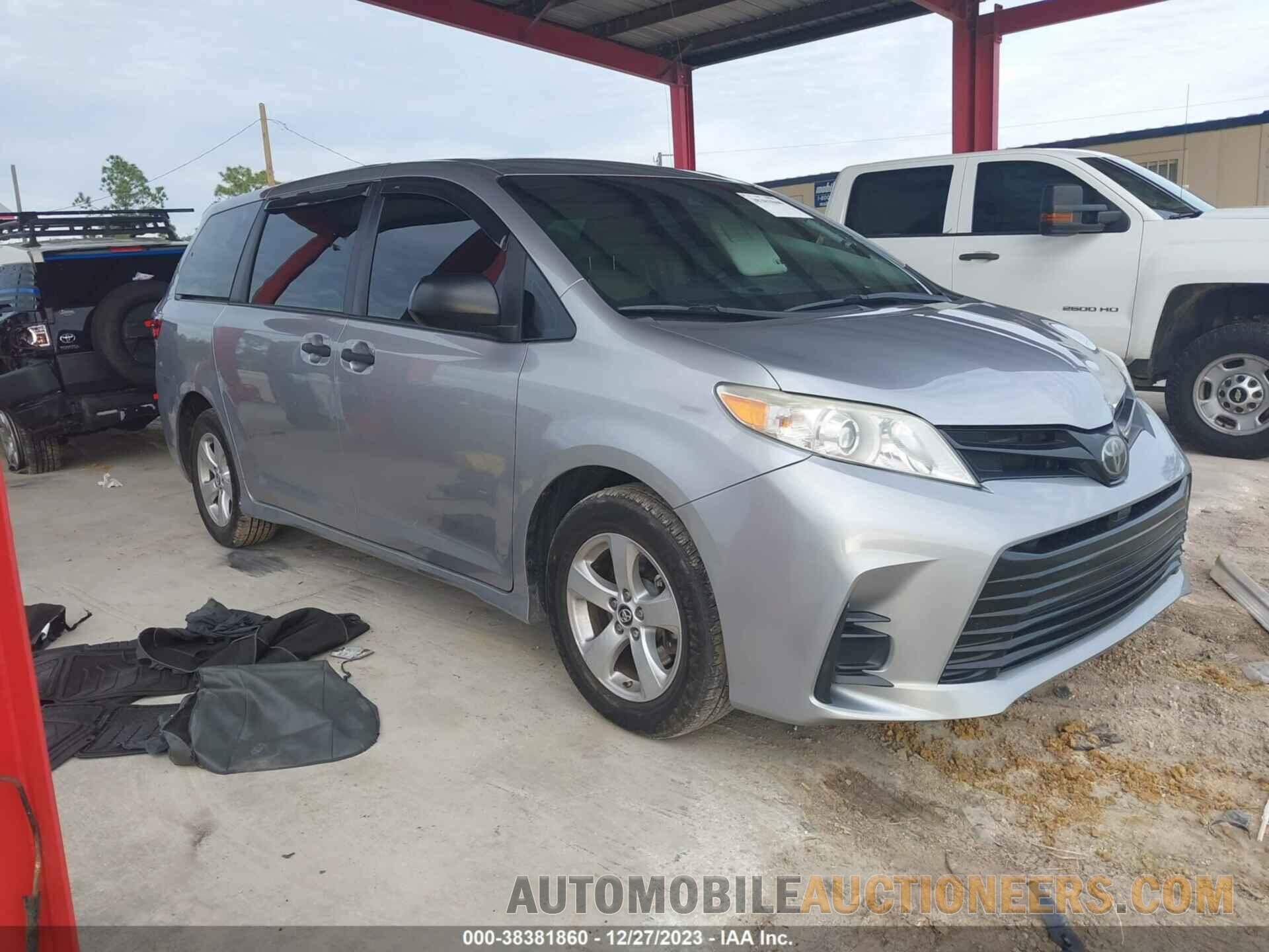 5TDZZ3DC1JS909091 TOYOTA SIENNA 2018