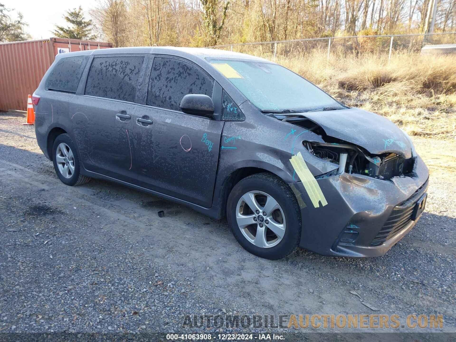 5TDZZ3DC1JS952314 TOYOTA SIENNA 2018