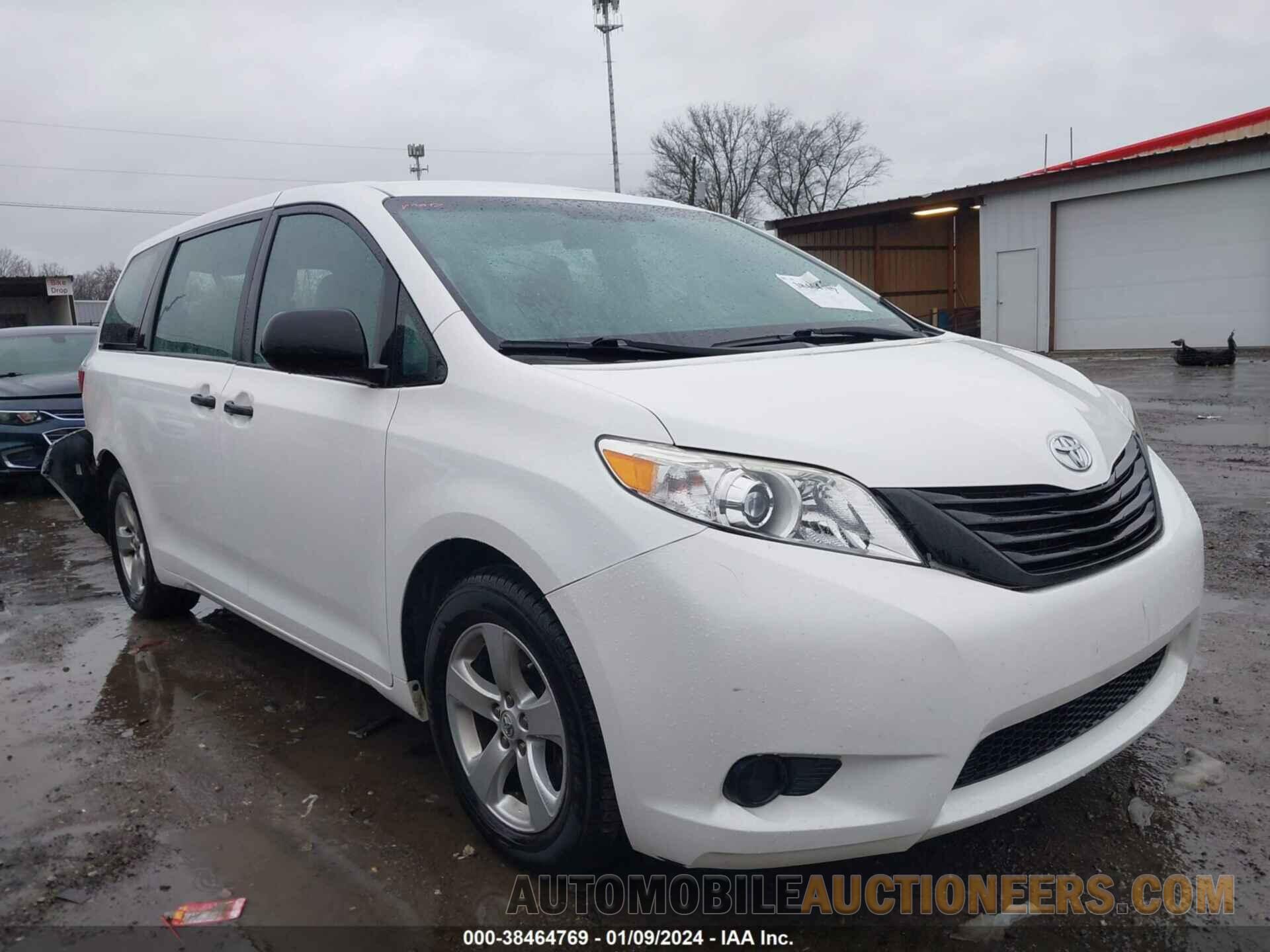 5TDZZ3DC2HS790784 TOYOTA SIENNA 2017