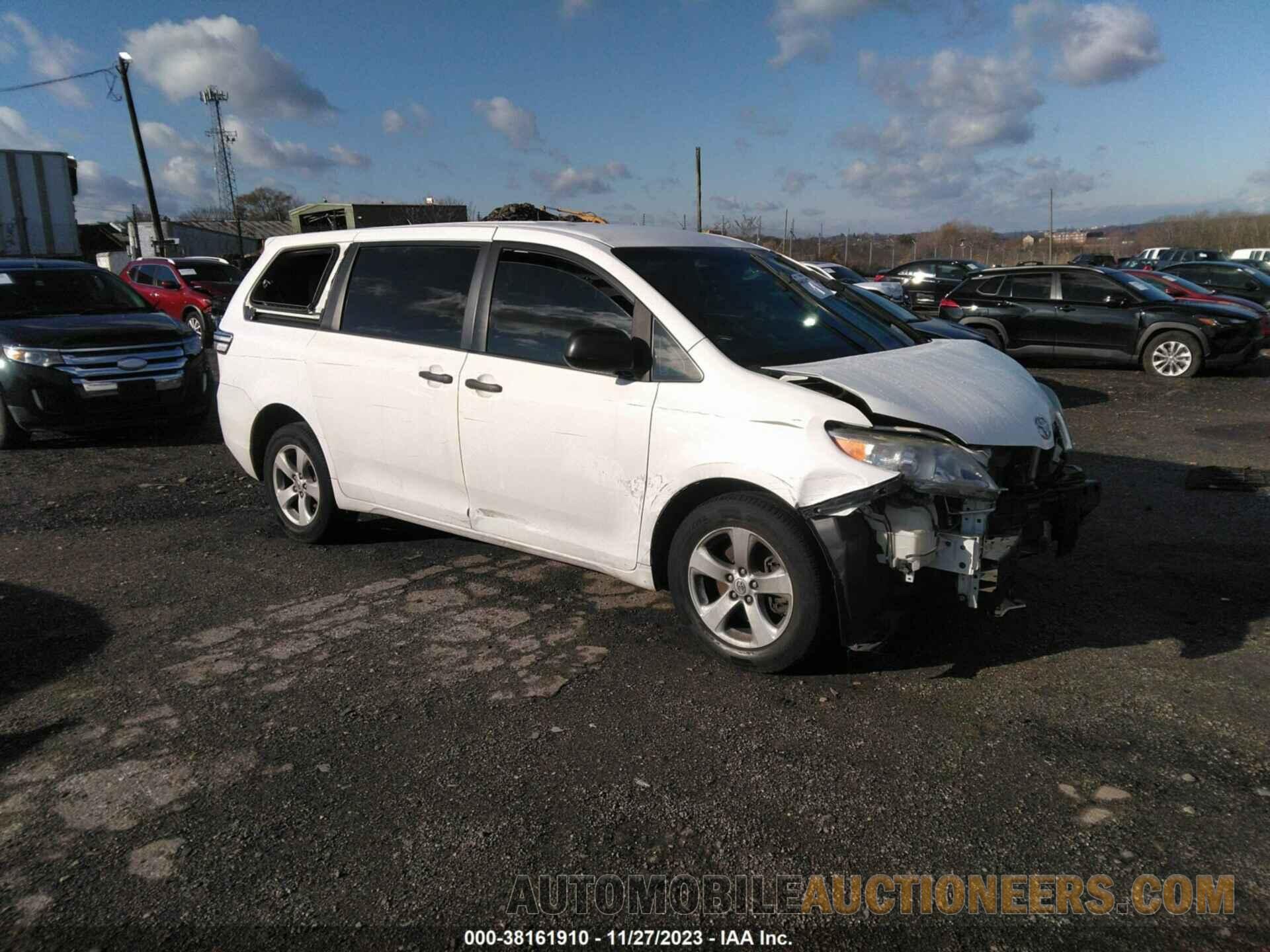 5TDZZ3DC2HS822567 TOYOTA SIENNA 2017