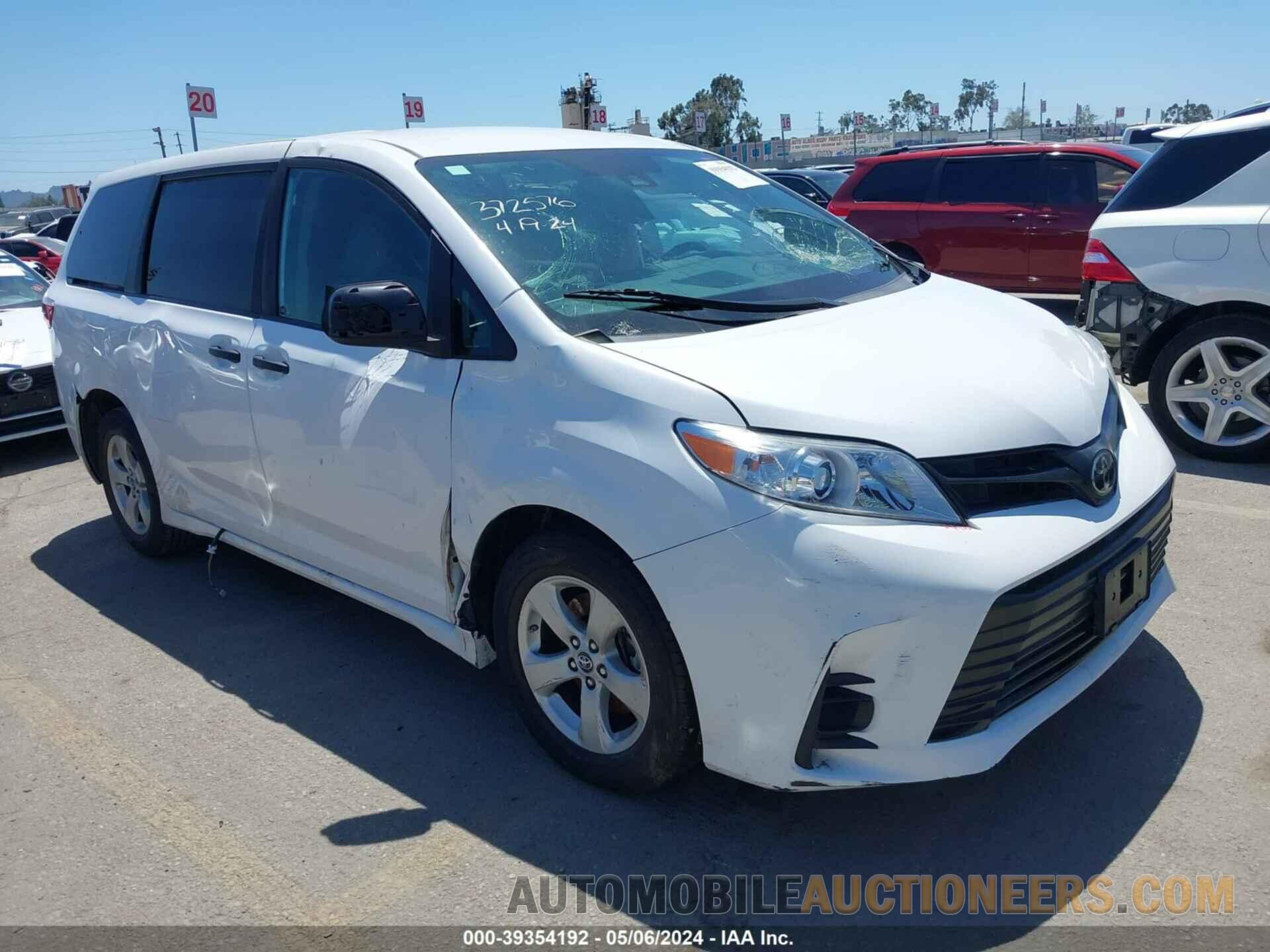 5TDZZ3DC2LS023011 TOYOTA SIENNA 2020