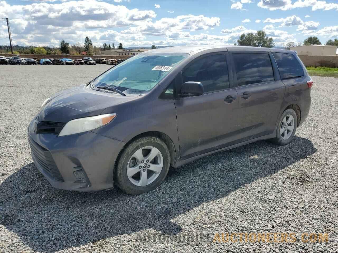 5TDZZ3DC4LS072601 TOYOTA SIENNA 2020