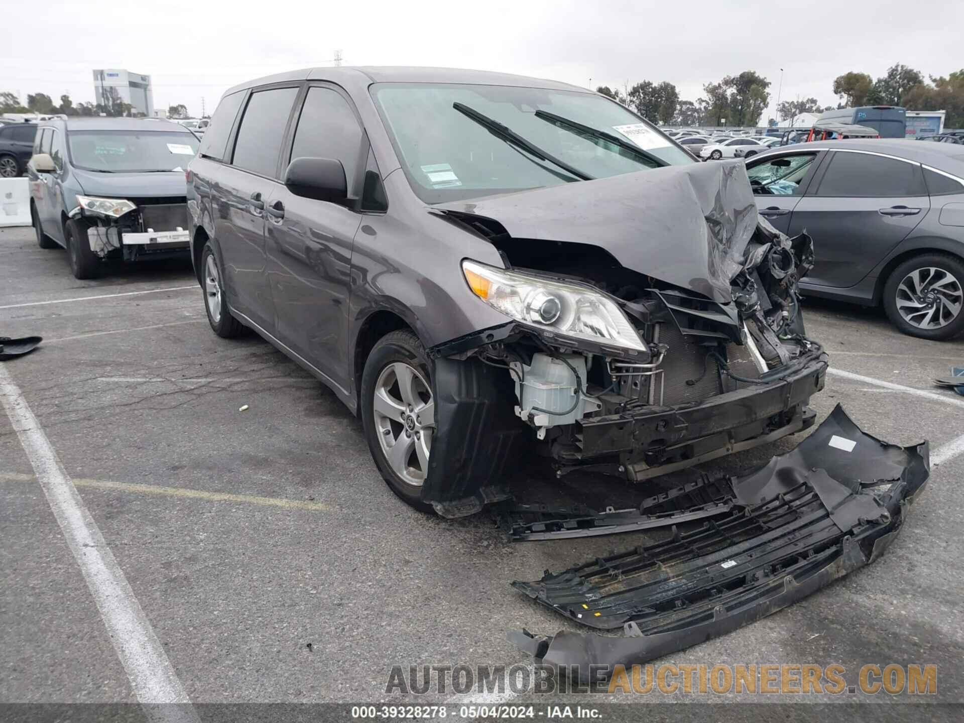 5TDZZ3DC4LS086269 TOYOTA SIENNA 2020