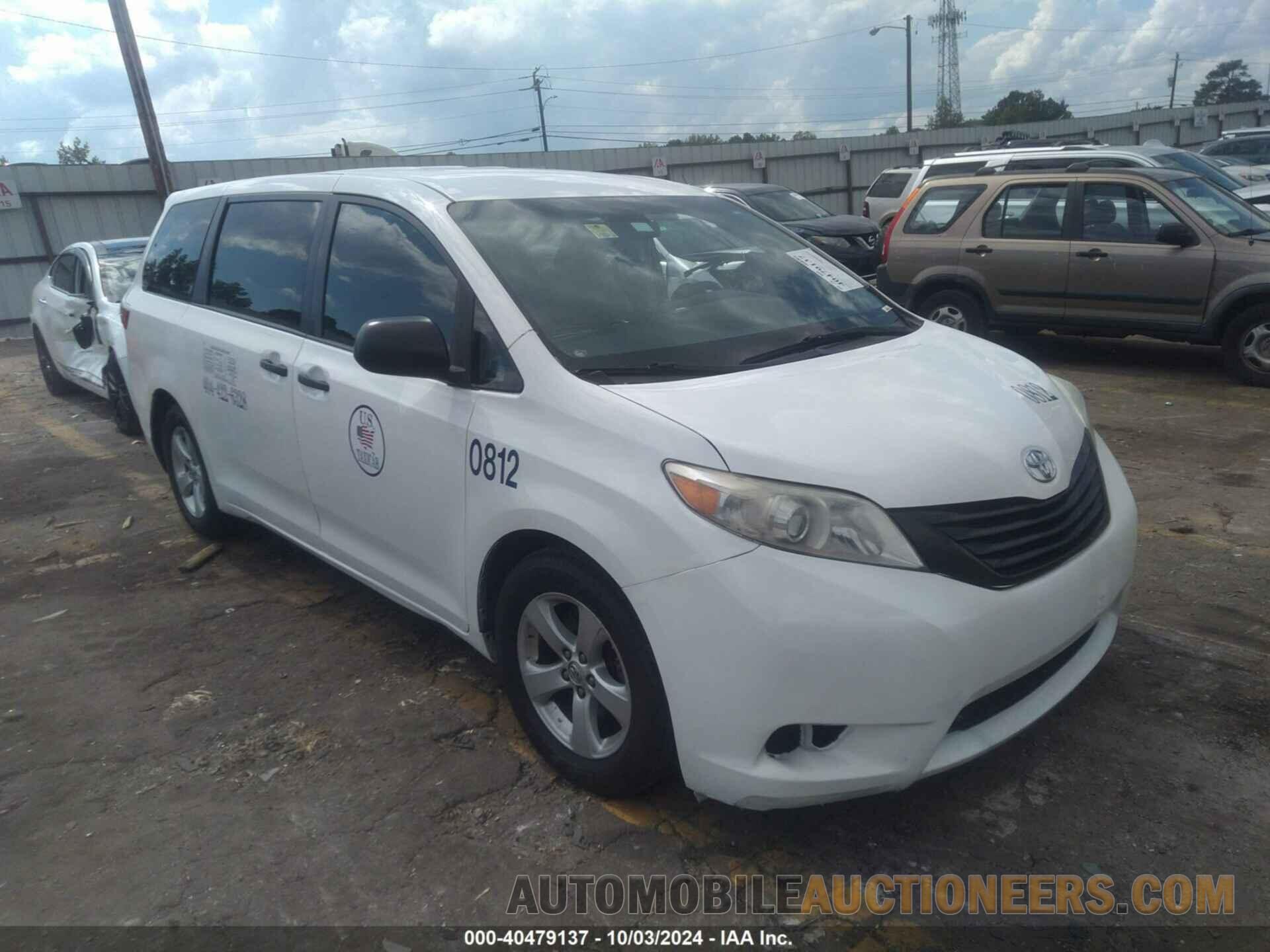 5TDZZ3DC5HS769010 TOYOTA SIENNA 2017