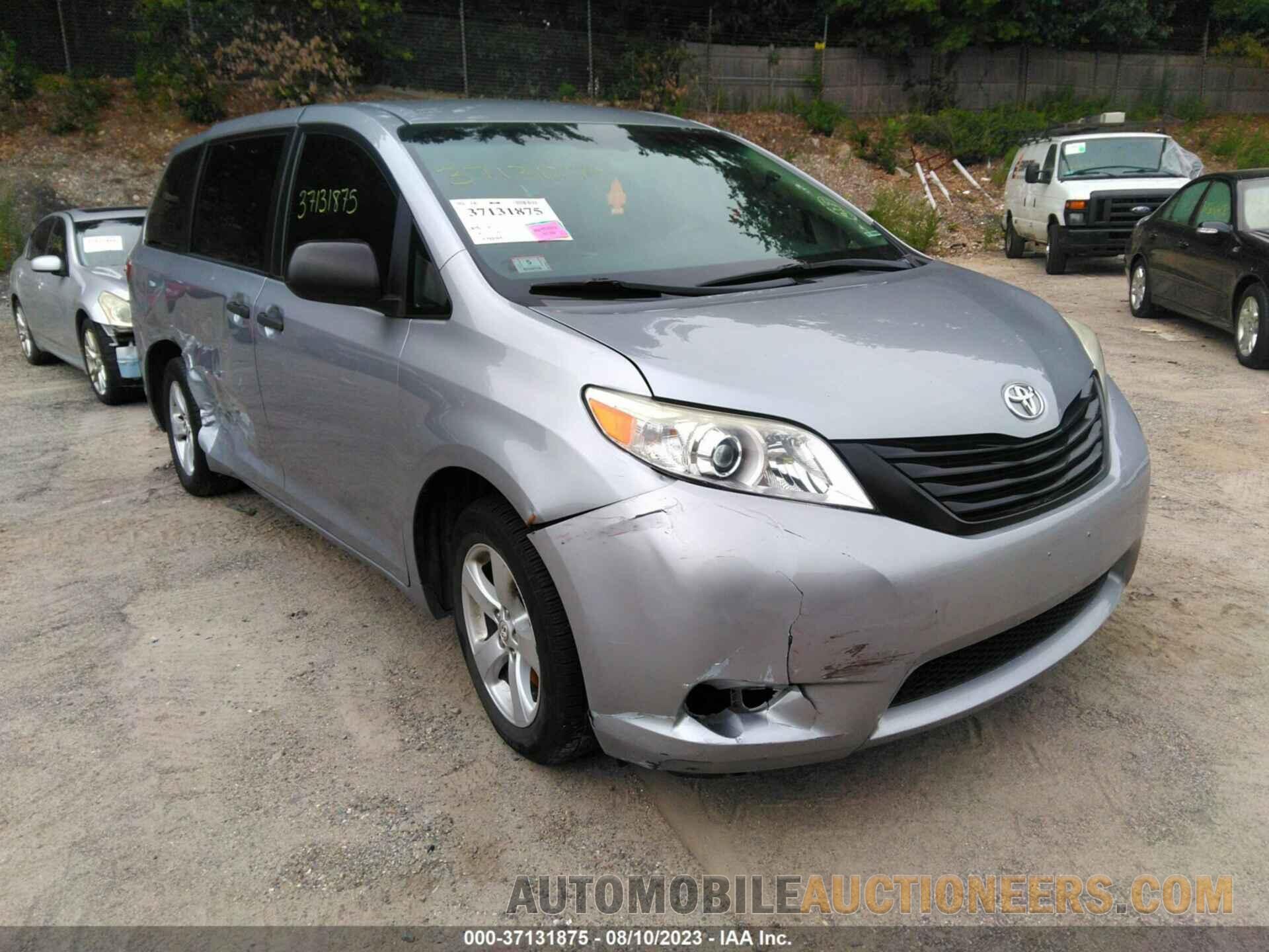 5TDZZ3DC5HS783828 TOYOTA SIENNA 2017