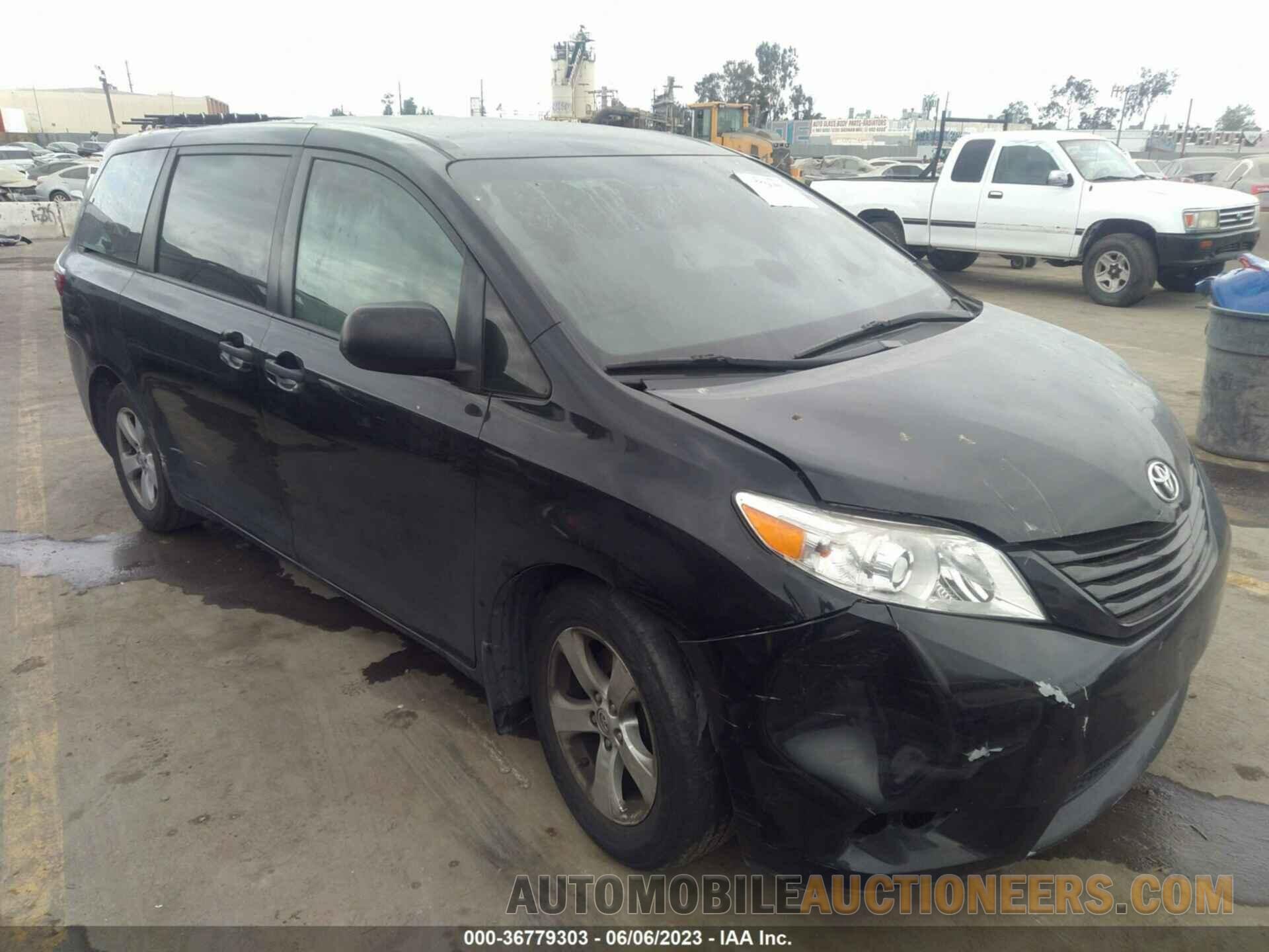 5TDZZ3DC5HS872380 TOYOTA SIENNA 2017