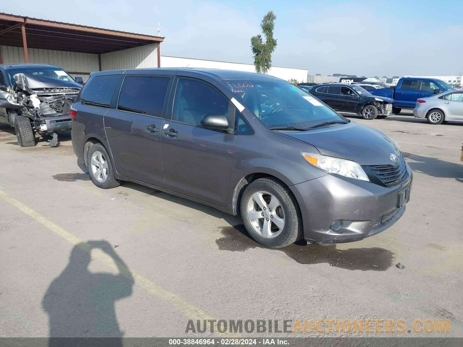 5TDZZ3DC5HS873416 TOYOTA SIENNA 2017