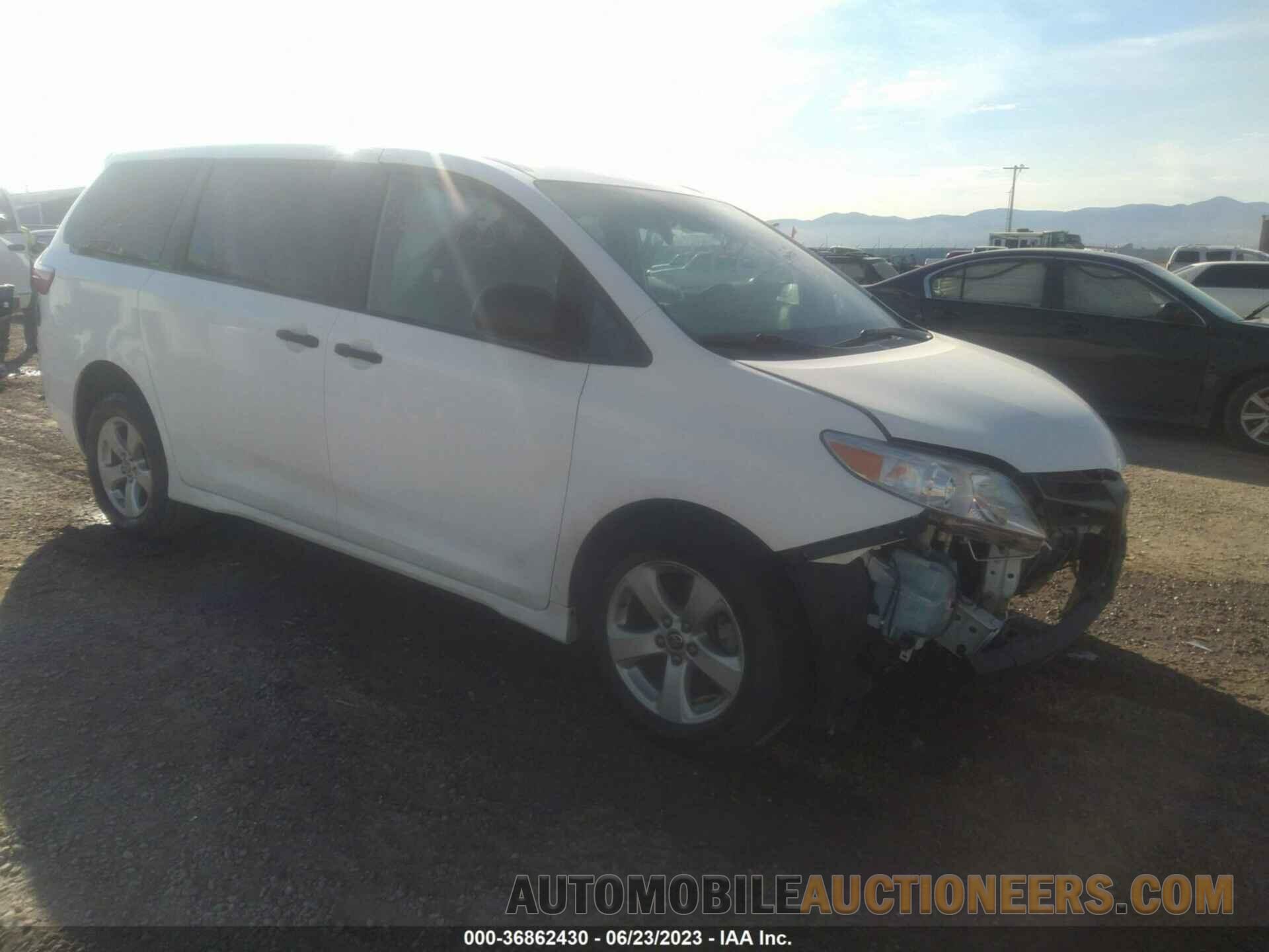 5TDZZ3DC5LS072381 TOYOTA SIENNA 2020