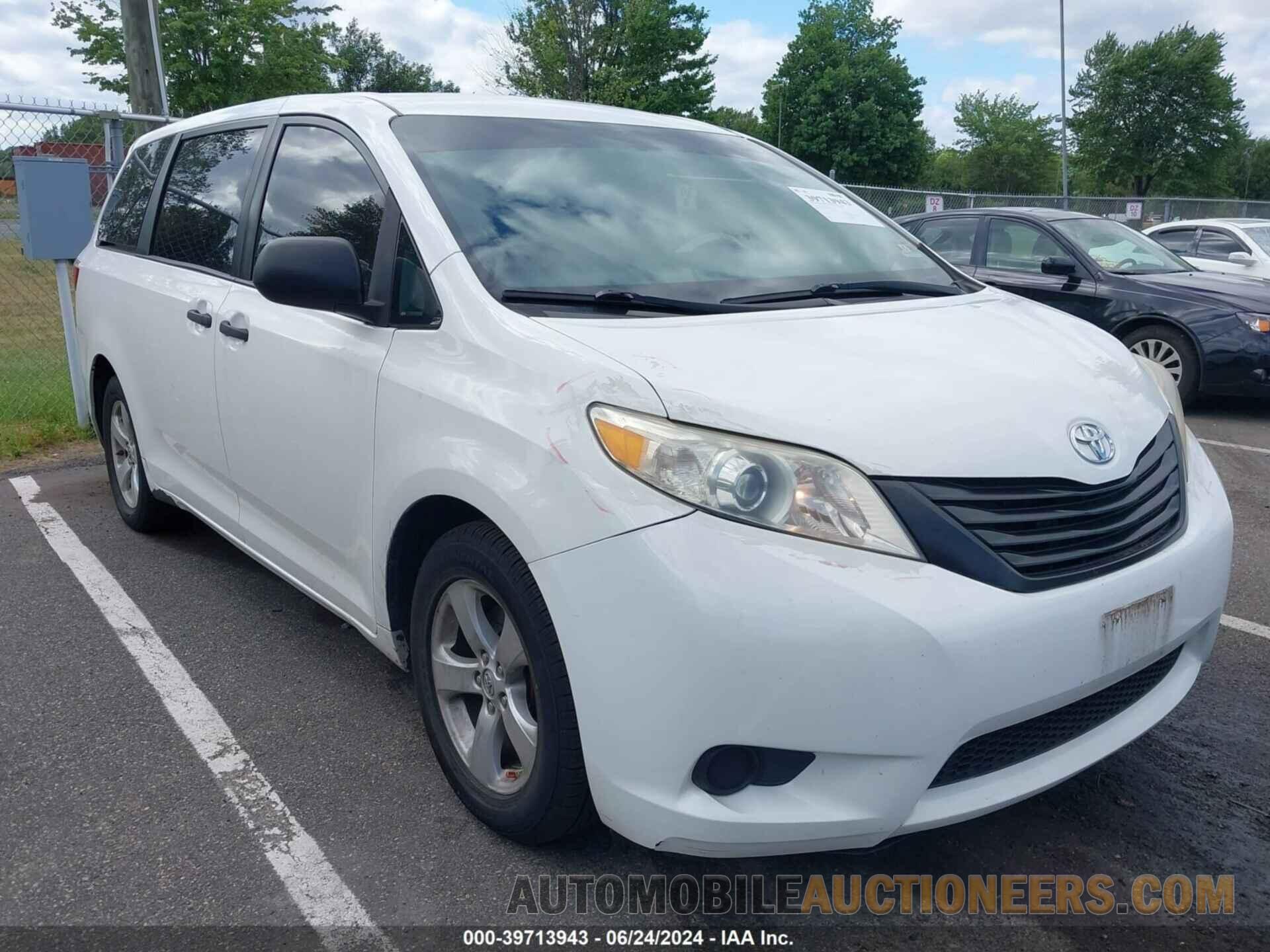 5TDZZ3DC6HS814102 TOYOTA SIENNA 2017