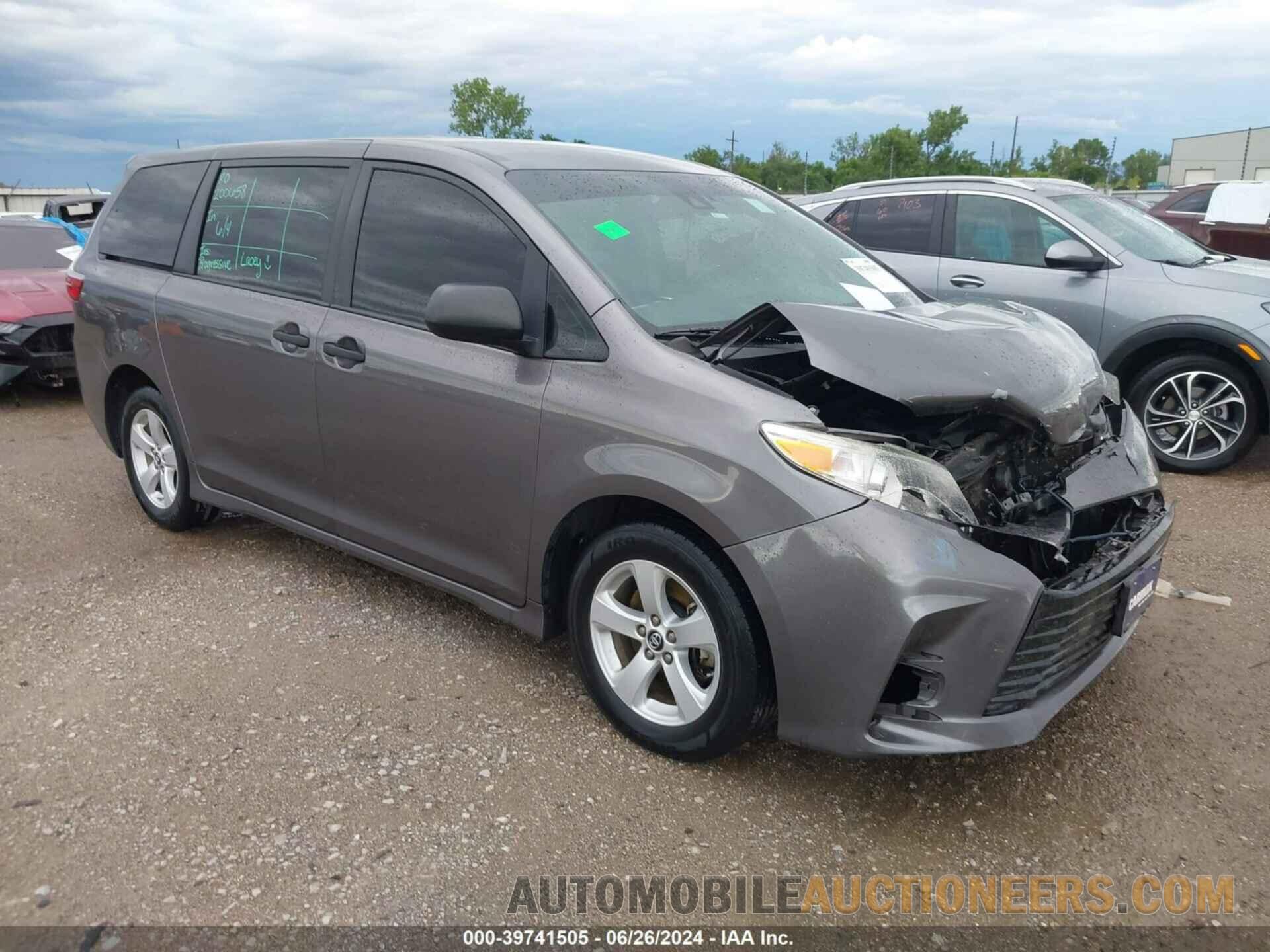 5TDZZ3DC6JS952339 TOYOTA SIENNA 2018