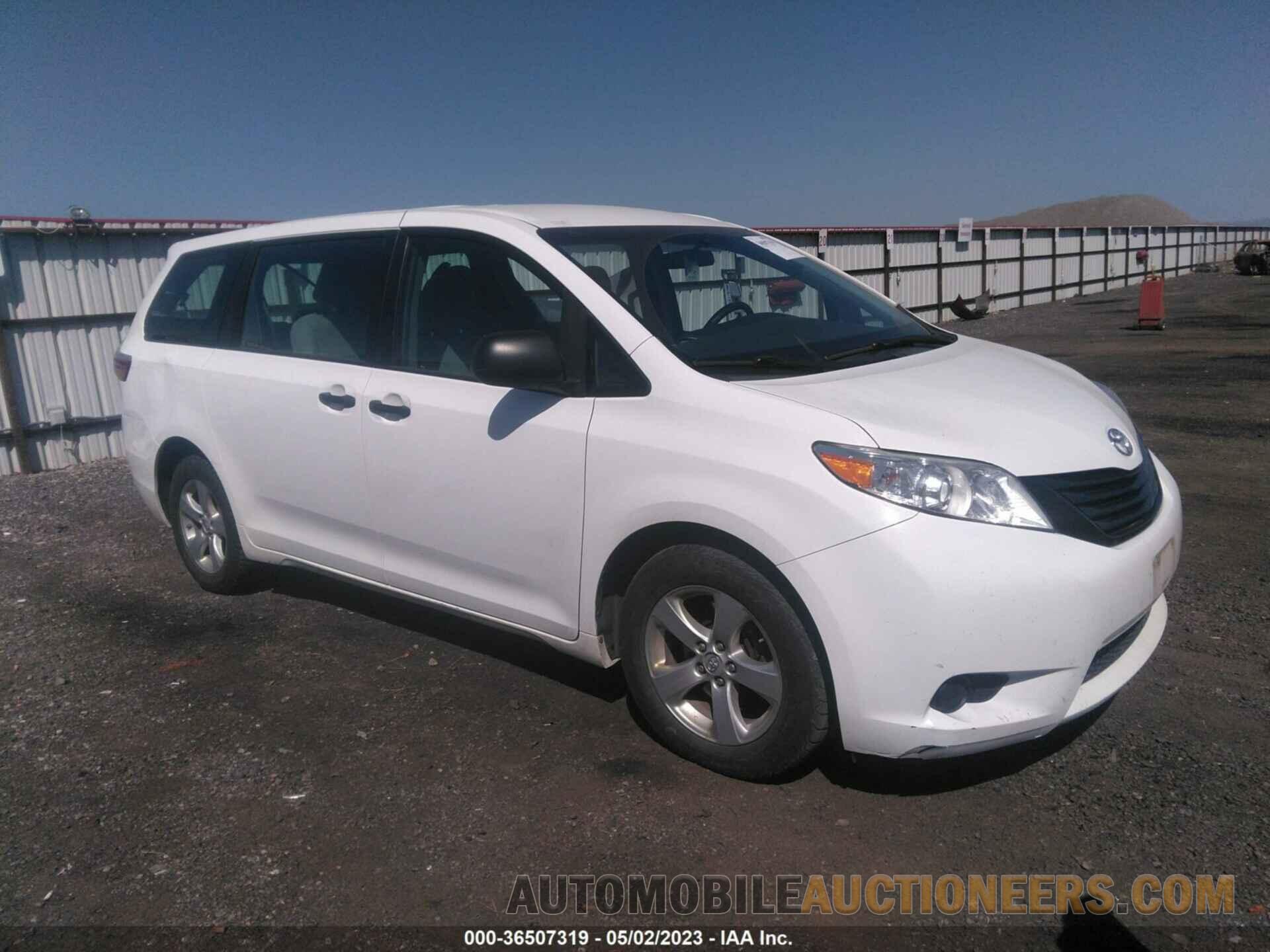 5TDZZ3DC7HS803397 TOYOTA SIENNA 2017