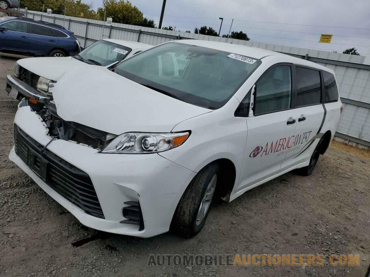 5TDZZ3DC7LS086864 TOYOTA SIENNA 2020