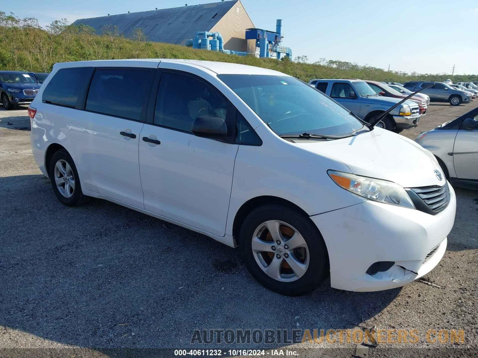 5TDZZ3DC8HS888573 TOYOTA SIENNA 2017