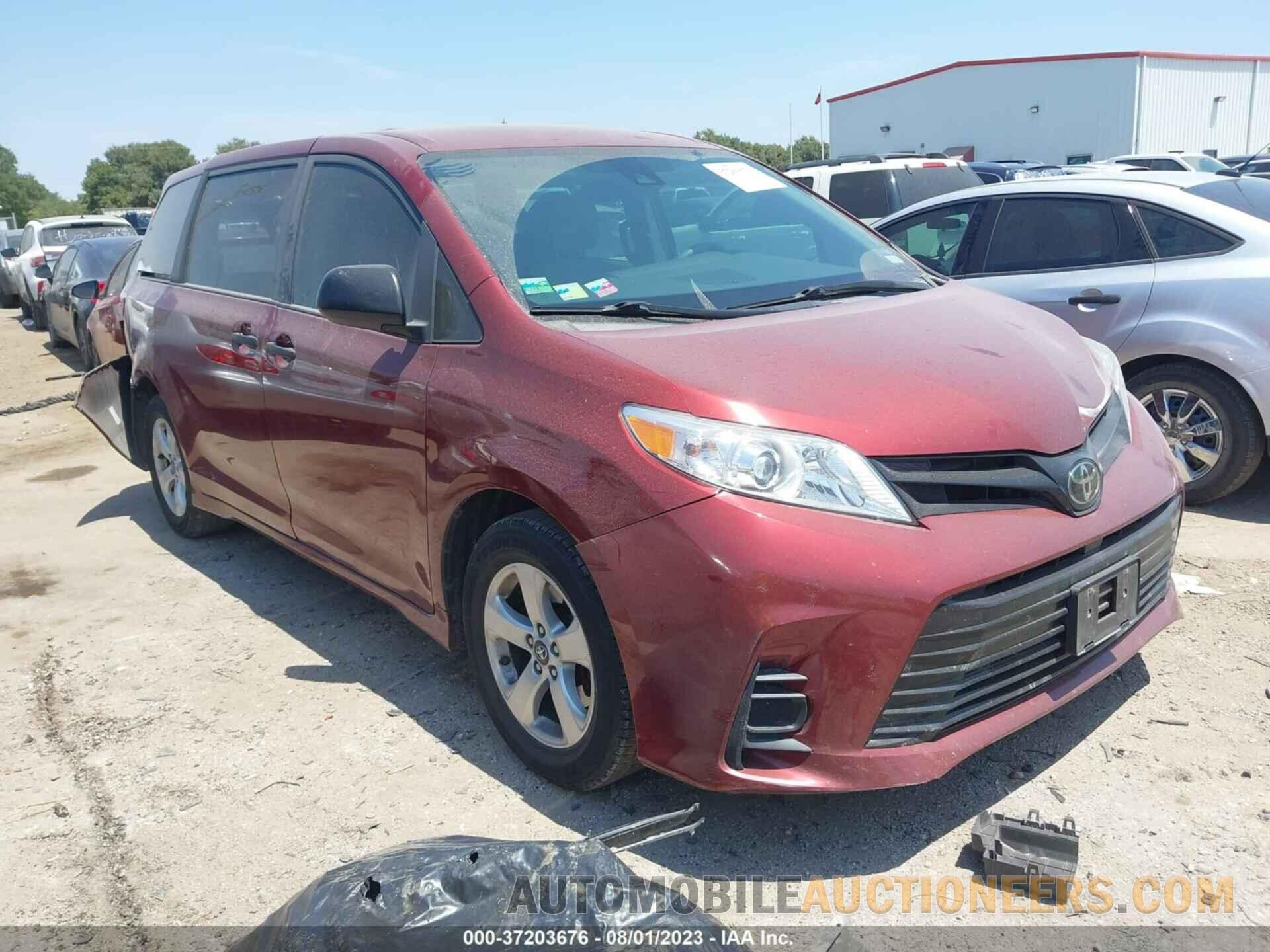 5TDZZ3DC8JS938829 TOYOTA SIENNA 2018