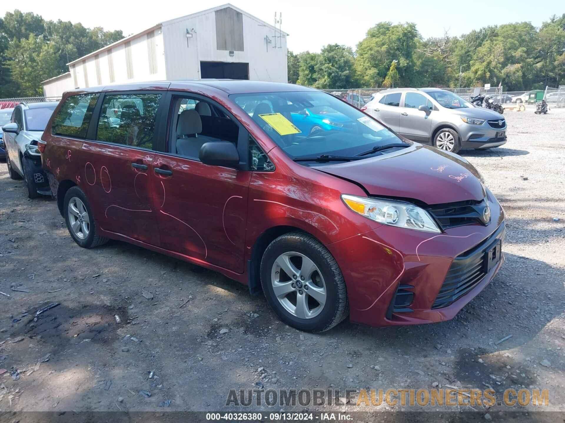 5TDZZ3DC8JS958918 TOYOTA SIENNA 2018