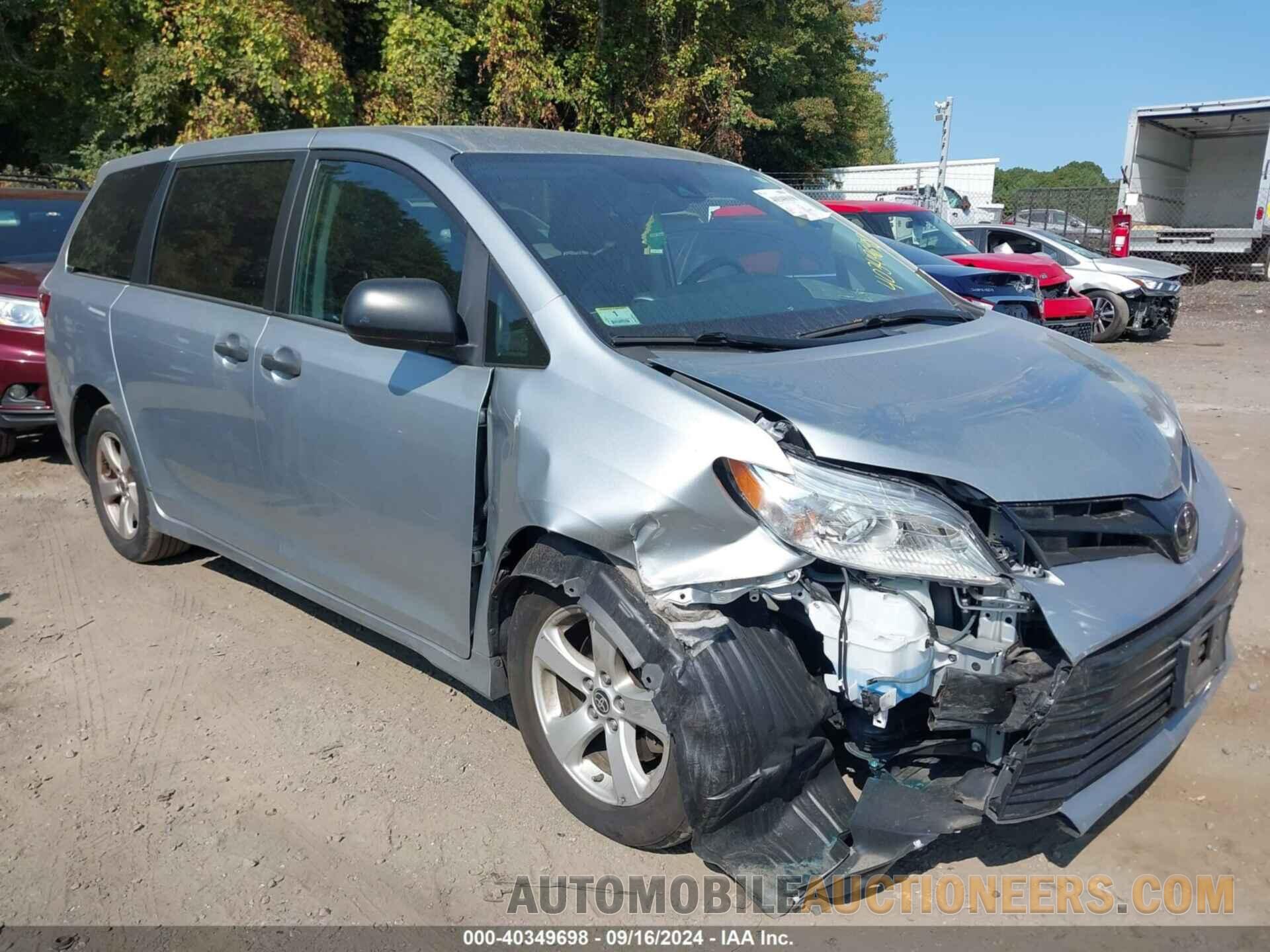 5TDZZ3DC8LS068714 TOYOTA SIENNA 2020