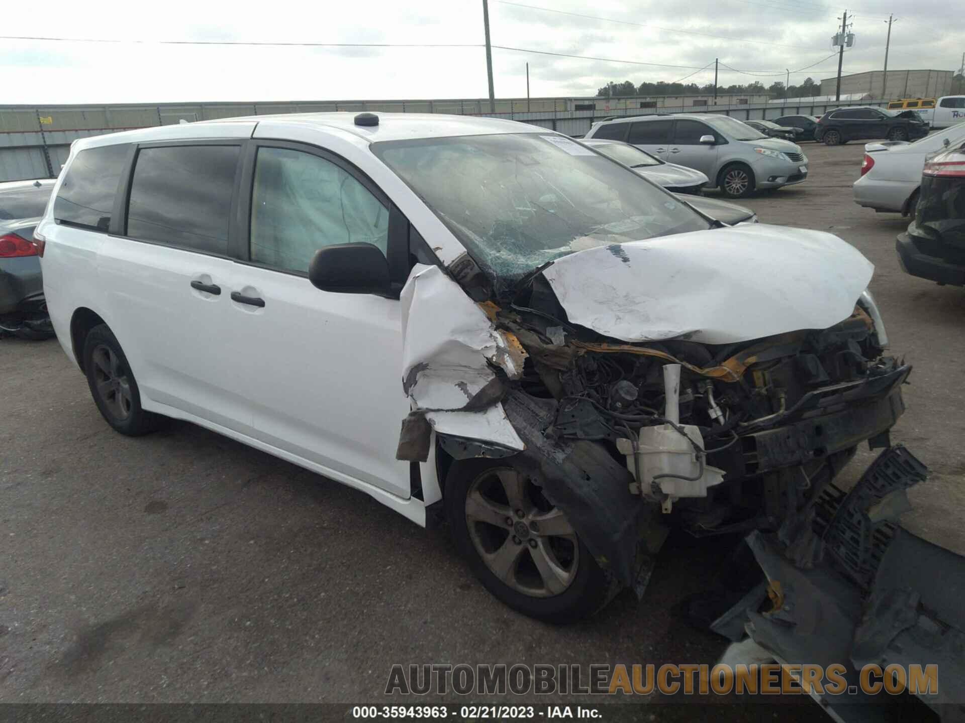 5TDZZ3DC9KS981657 TOYOTA SIENNA 2019