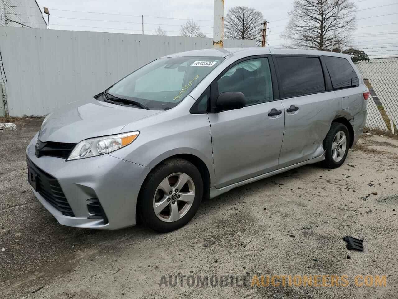 5TDZZ3DCXLS026481 TOYOTA SIENNA 2020