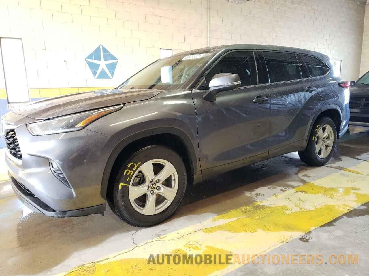 5TDZZRAH0MS532180 TOYOTA HIGHLANDER 2021