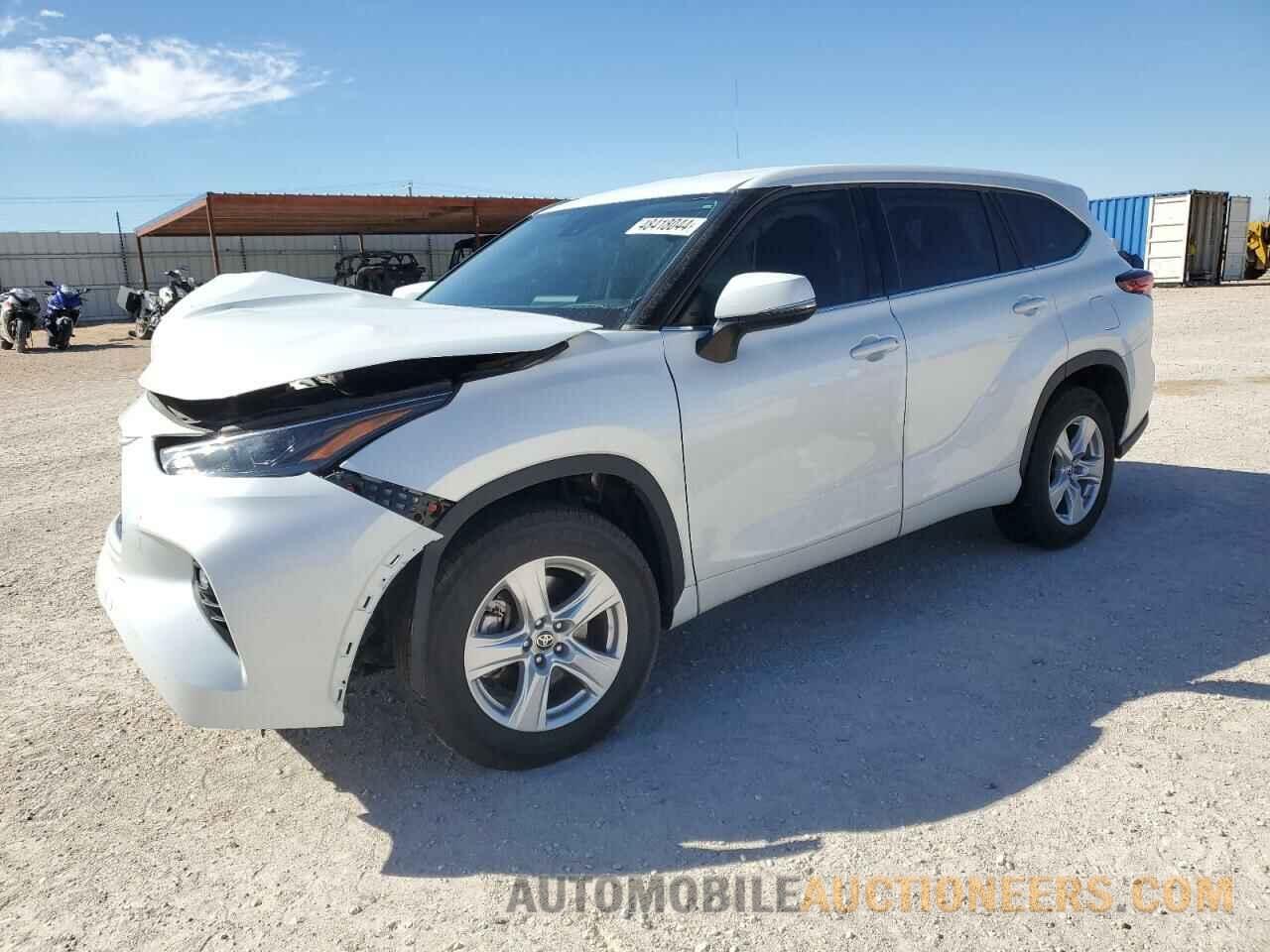 5TDZZRAH0NS117216 TOYOTA HIGHLANDER 2022