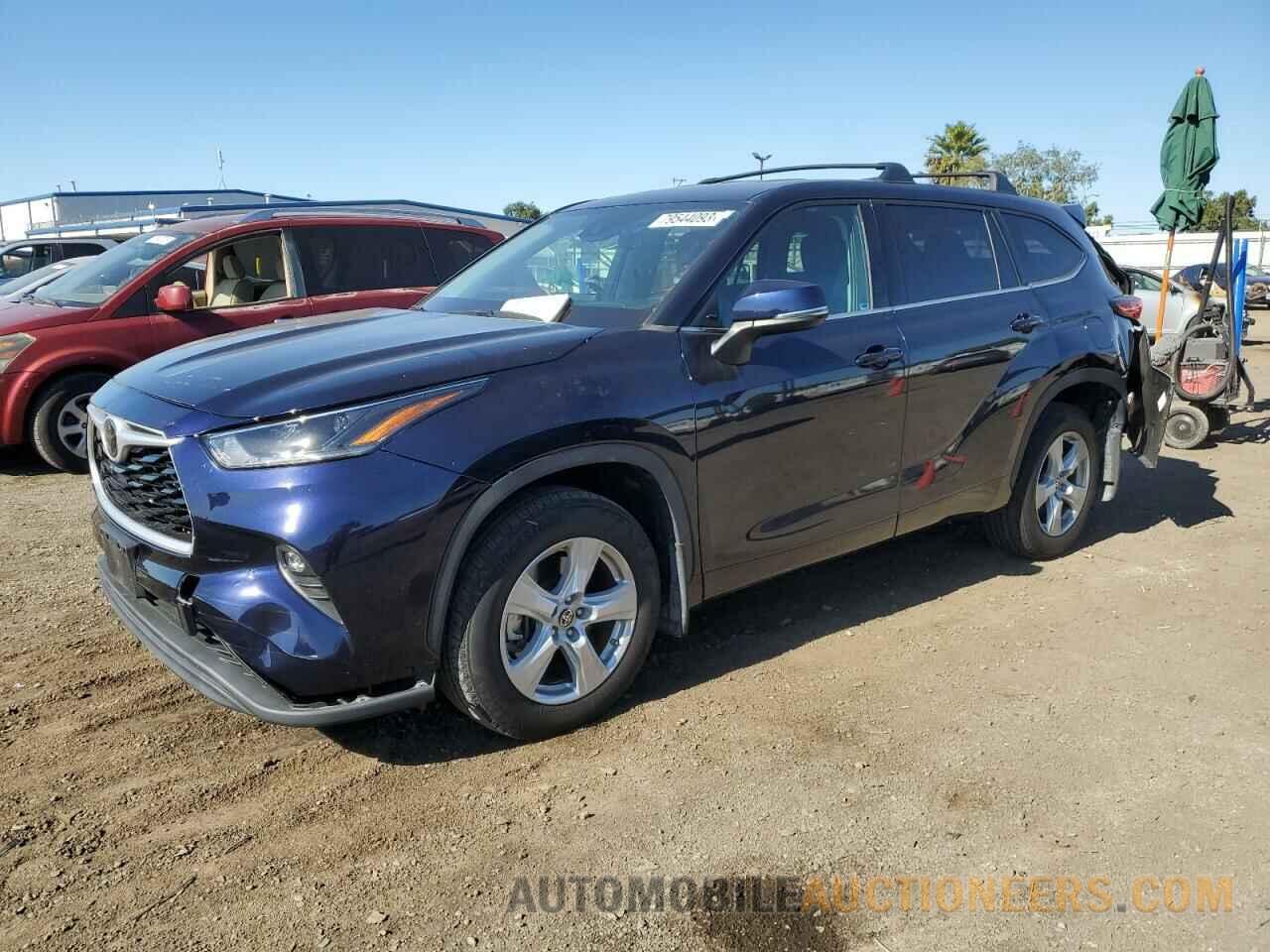 5TDZZRAH1MS518983 TOYOTA HIGHLANDER 2021